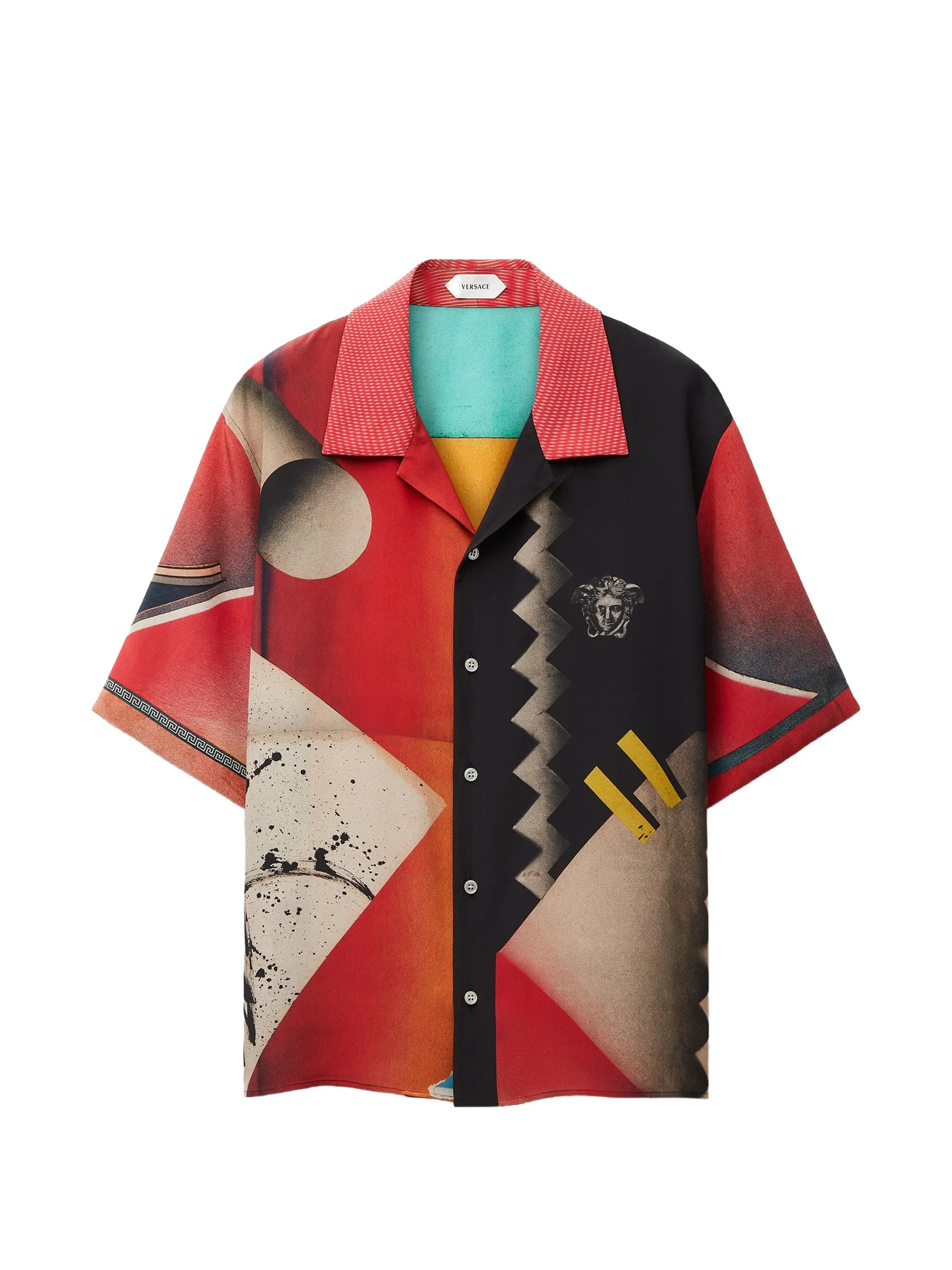 Versace Versace Medusa-head Graphic-print Shirt