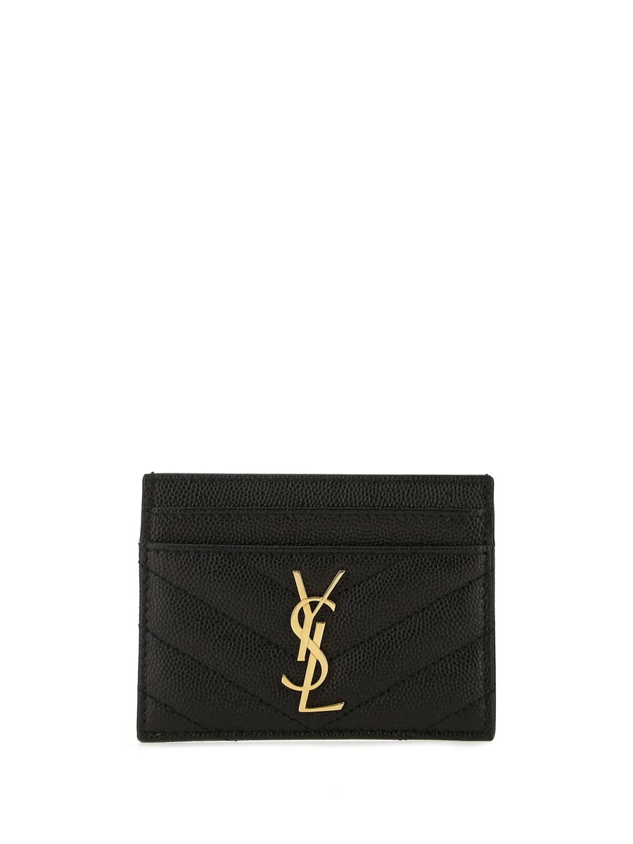 Saint Laurent Saint Laurent Cassandre Matelassé Cardholder