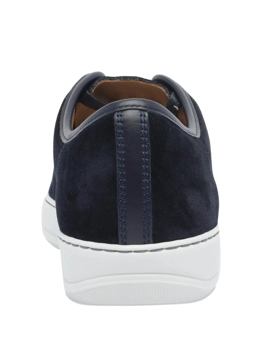Lanvin Lanvin Suede Lace-up Sneakers, view 3