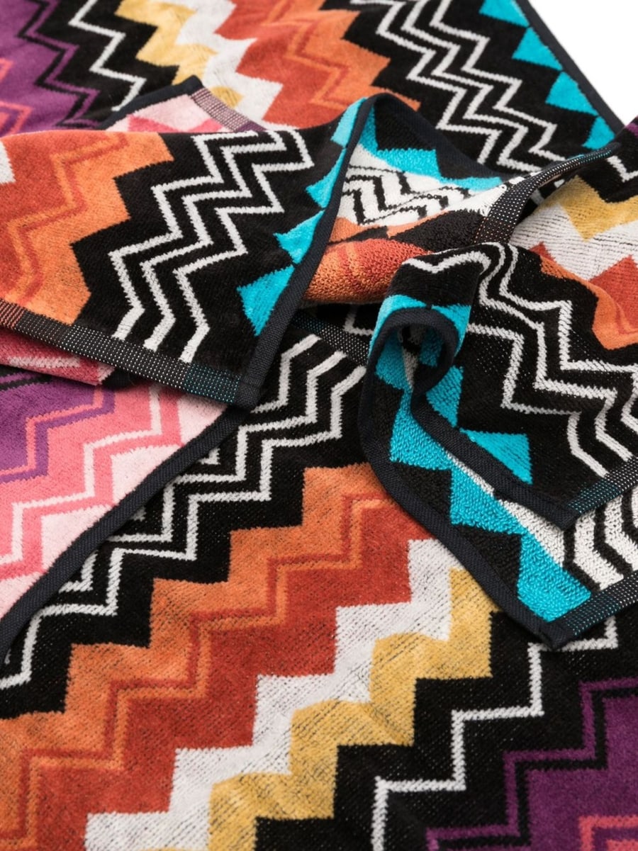 Missoni Home Missoni Home Zig-zag Print 6 Pack Towel Set, view 3