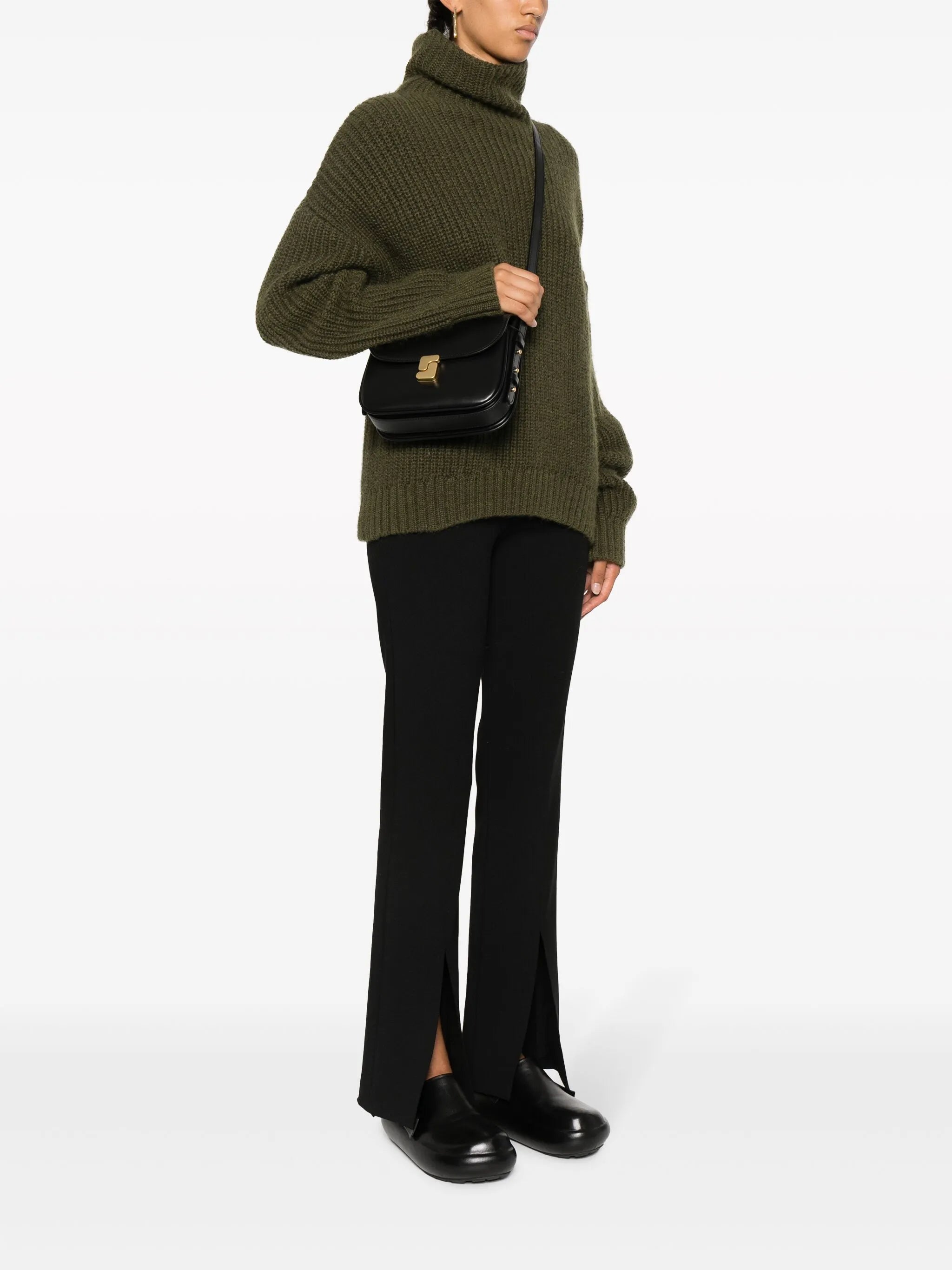 Soeur Soeur Mini Bellissima Leather Crossbody Bag, view 2