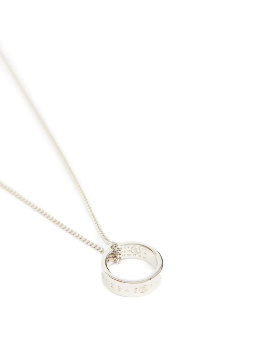 MM6 Maison Margiela Mm6 Maison Margiela Numeric Necklace, view 4