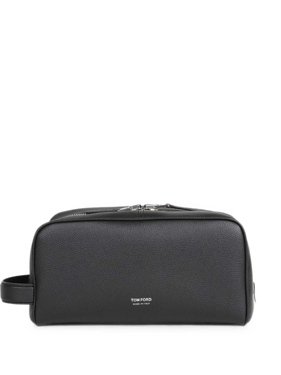 Tom Ford Tom Ford Grained Leather Wash Bag