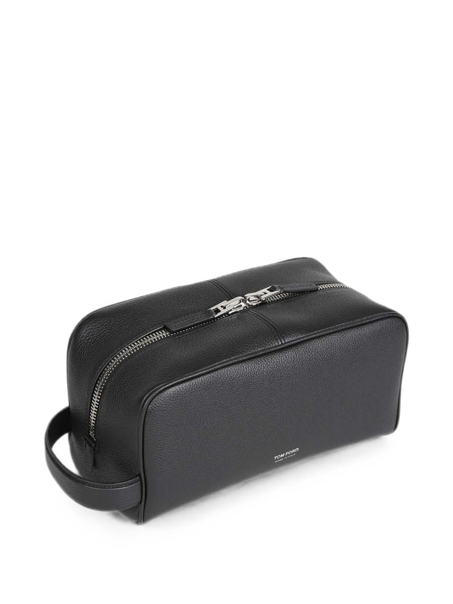 Tom Ford Tom Ford Grained Leather Wash Bag, view 4