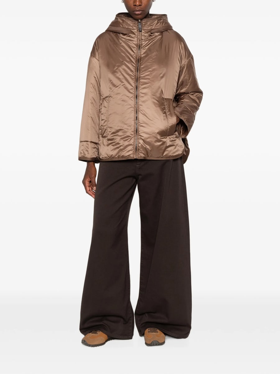 Max Mara The Cube Max Mara The Cube Hooded Zip-up Jacket, view 4