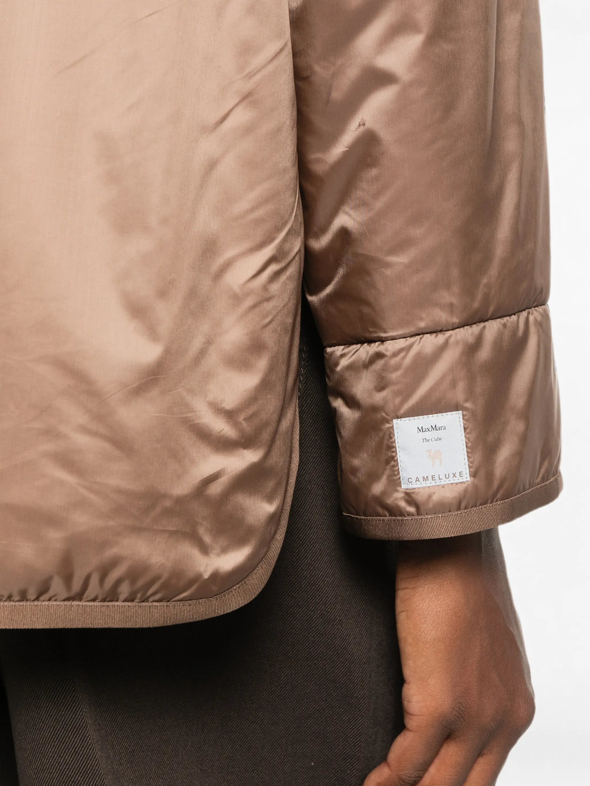 Max Mara The Cube Max Mara The Cube Hooded Zip-up Jacket, view 2