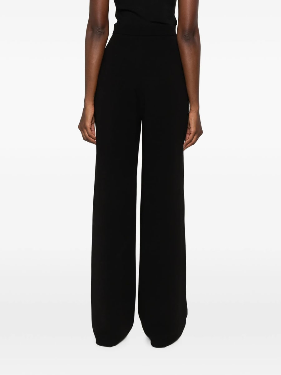 Max Mara Max Mara Zip-fastening Palazzo Pants, view 4