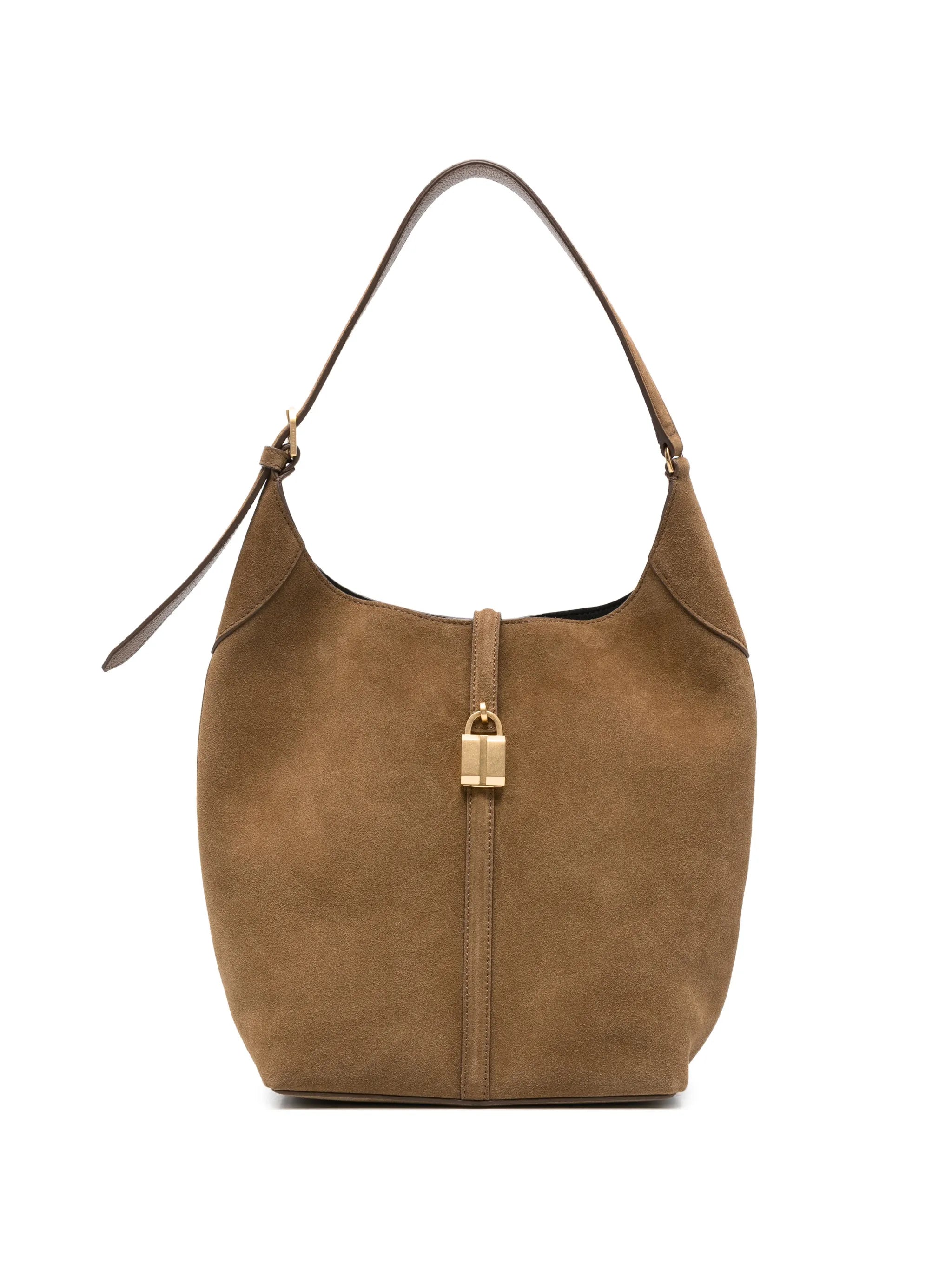 Demellier Demellier Small Siena Lock-detail Bucket Bag
