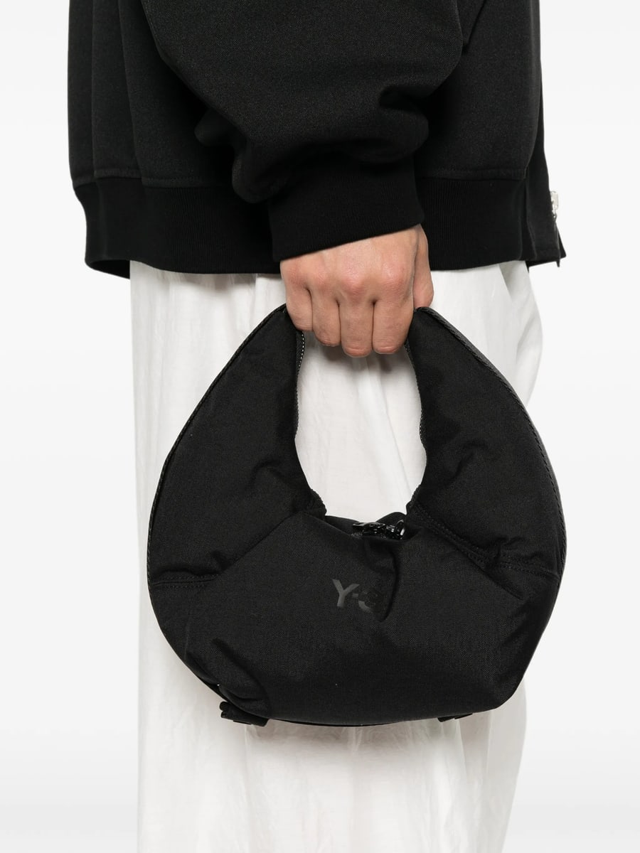 Y-3 Y-3 Crescent Logo-print Padded Tote Bag, view 4