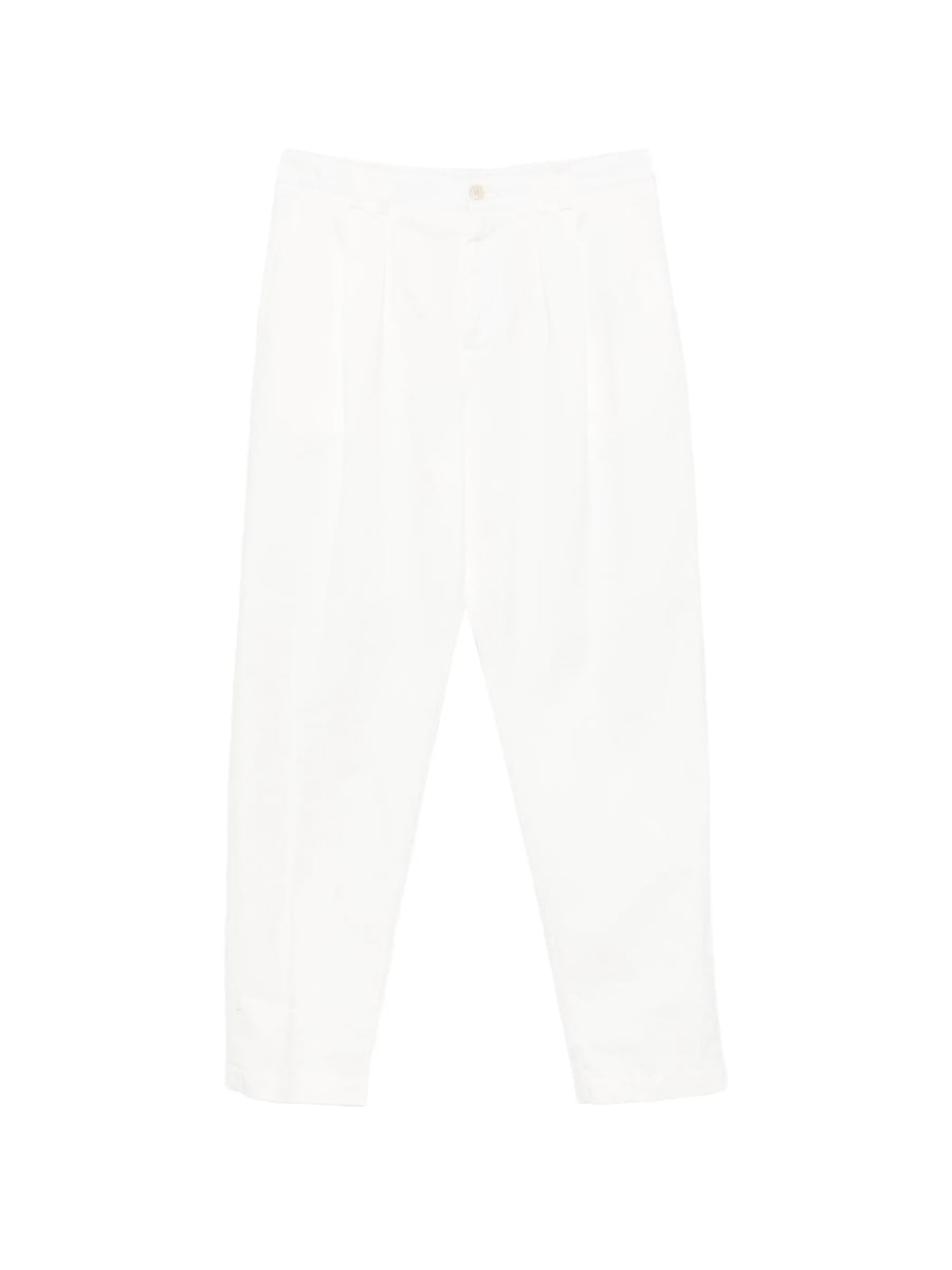 Canali Canali Pleated Straight-leg Trousers