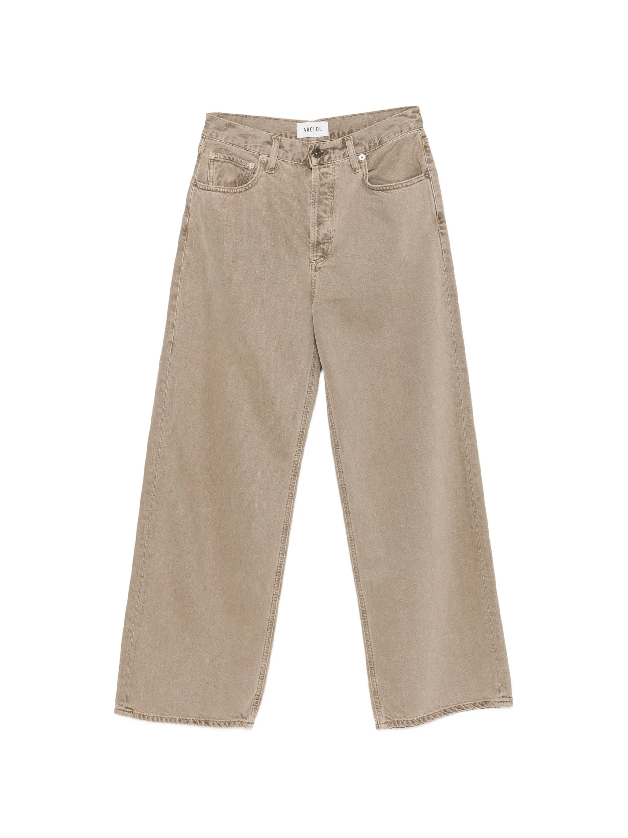 Agolde Agolde Low Slung Baggy Straight-leg Jeans