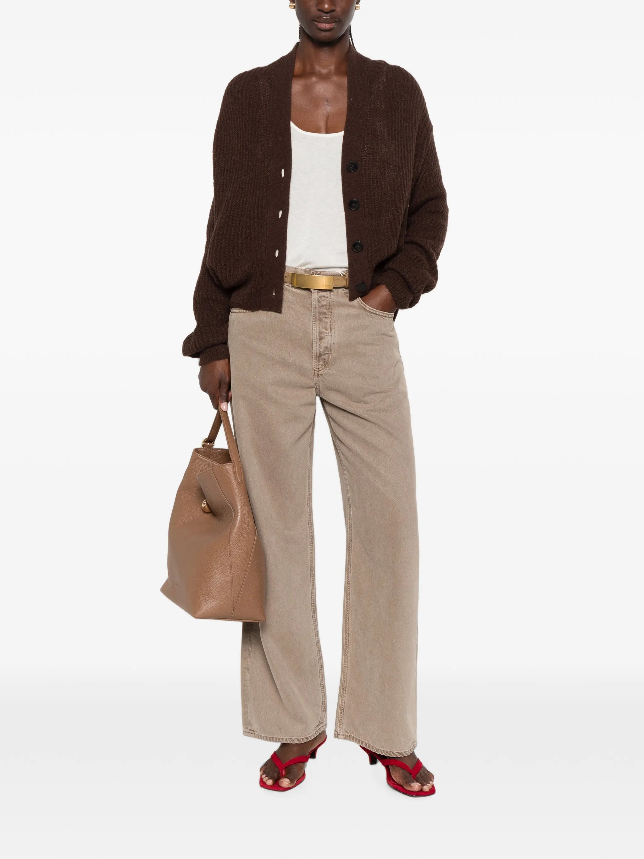Agolde Agolde Low Slung Baggy Straight-leg Jeans, view 2