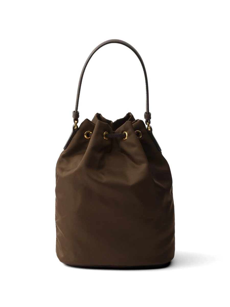 Prada Prada Duet Re-nylon Bucket Bag, view 3