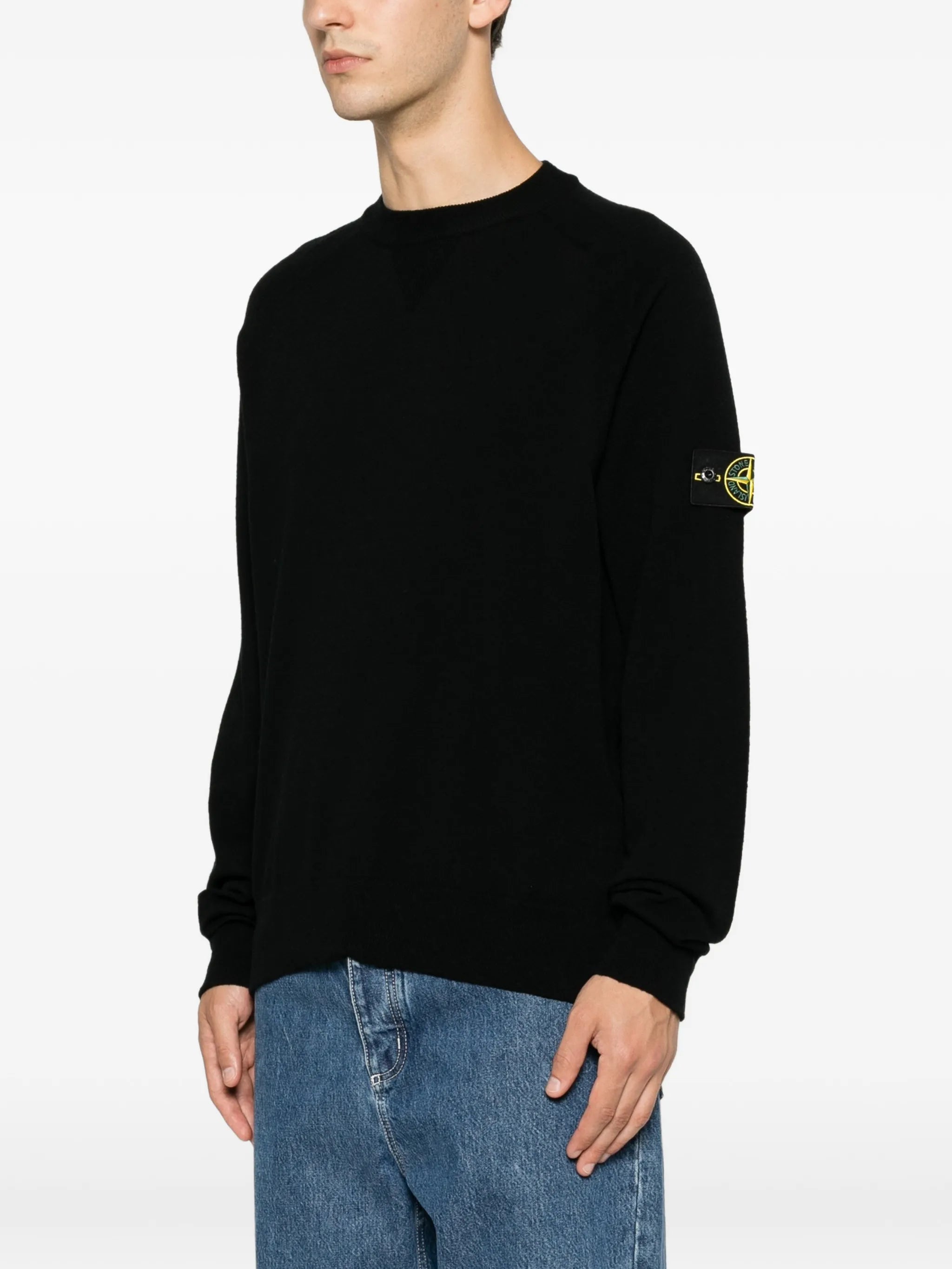 Stone Island Stone Island Raglan-sleeves Sweater, view 2