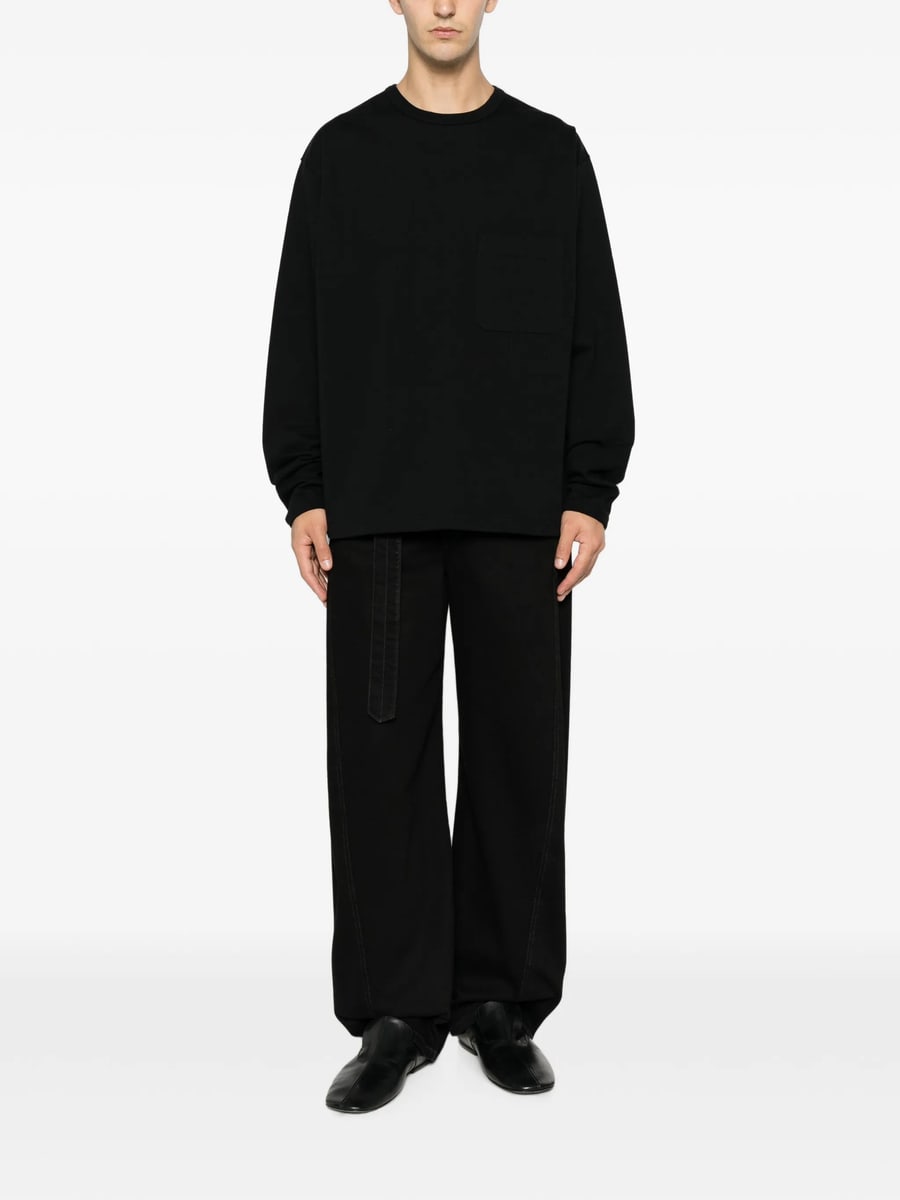Lemaire Lemaire Chest-pocket Sweatshirt, view 2