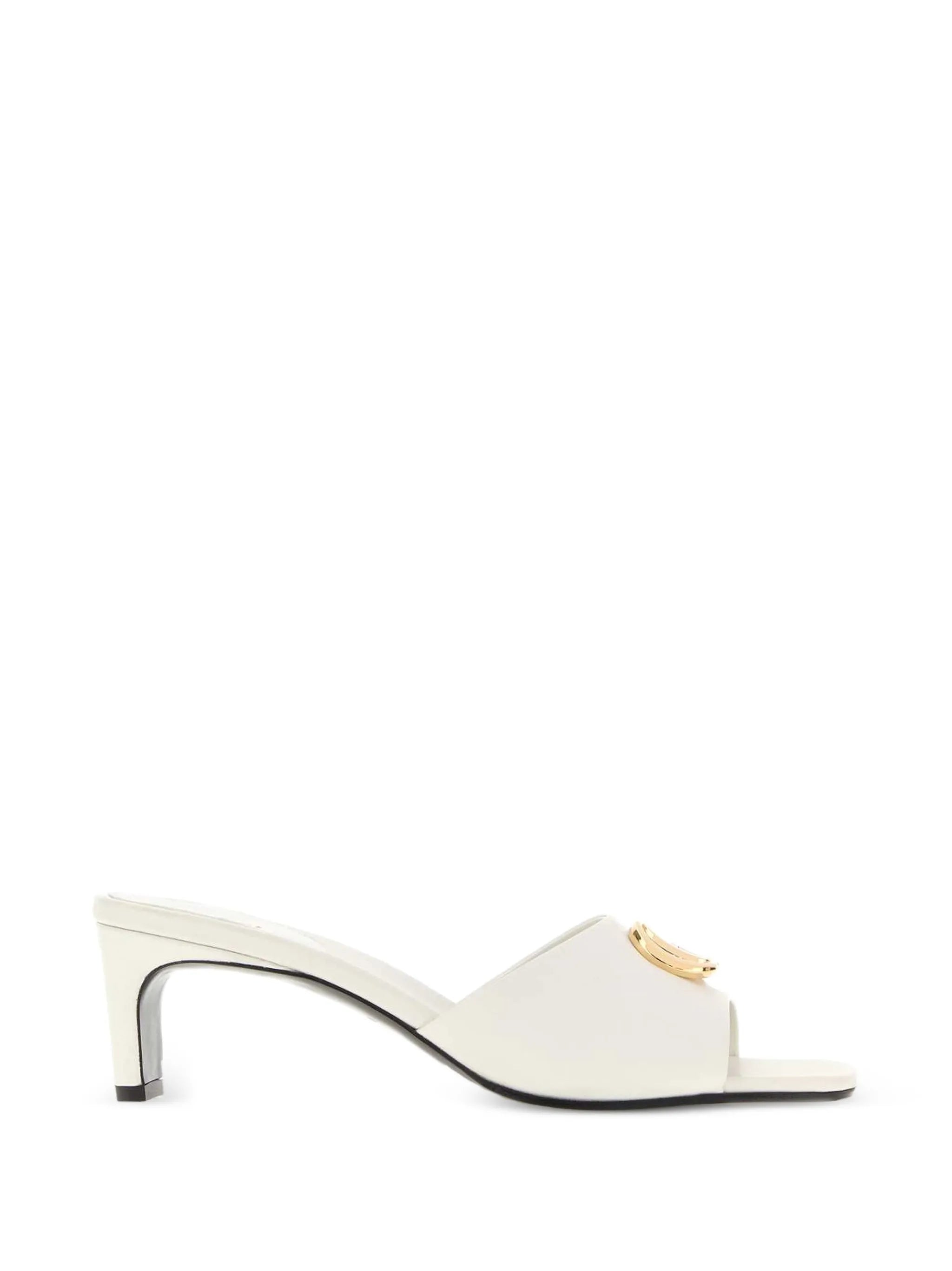 Gucci Gucci Double G Leather Sandals