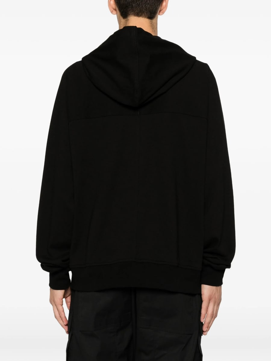 Rick Owens Rick Owens Zip-up Drawstring Hoodie, view 2