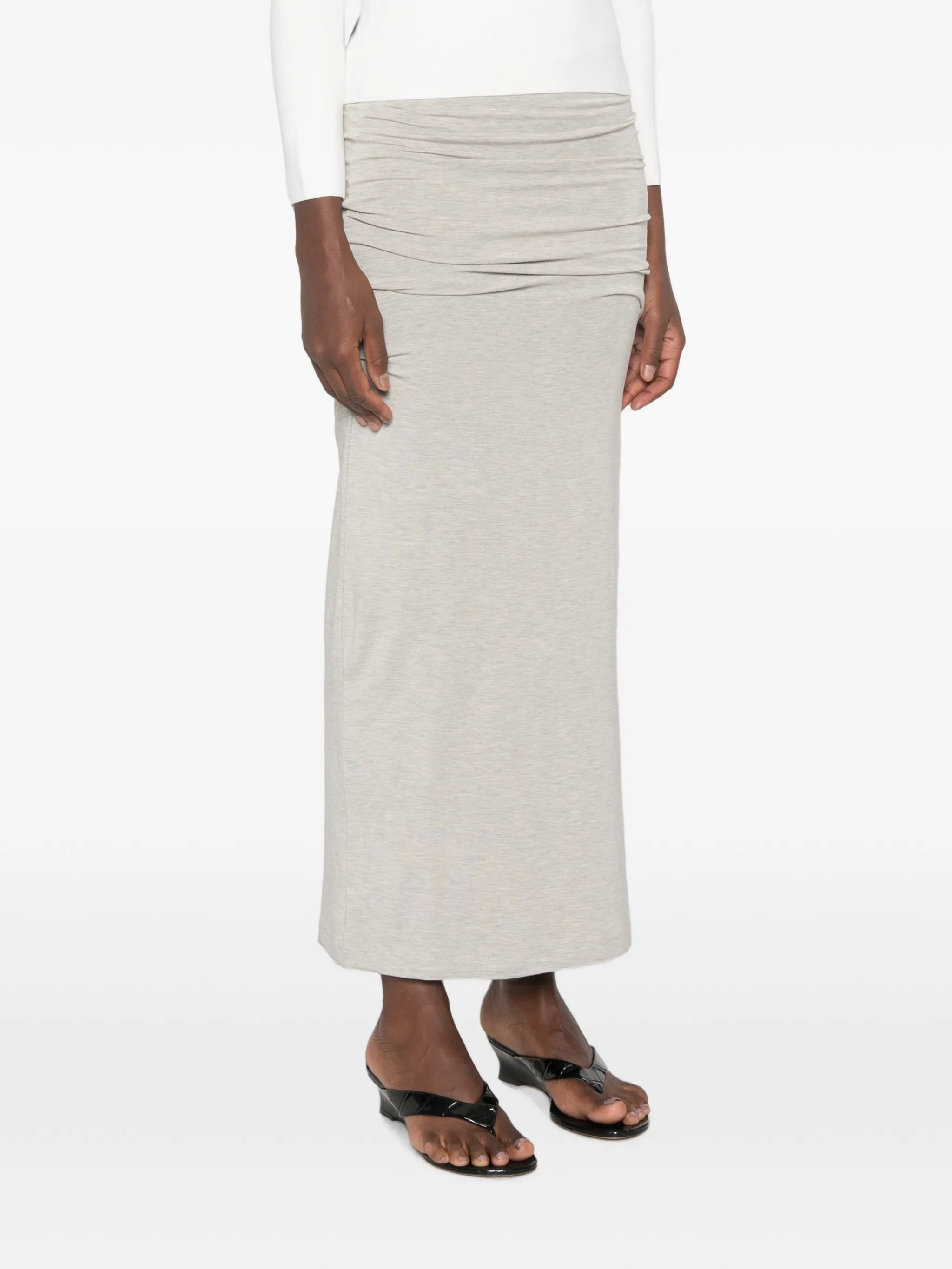 Toteme Toteme Draped Maxi Skirt, view 2