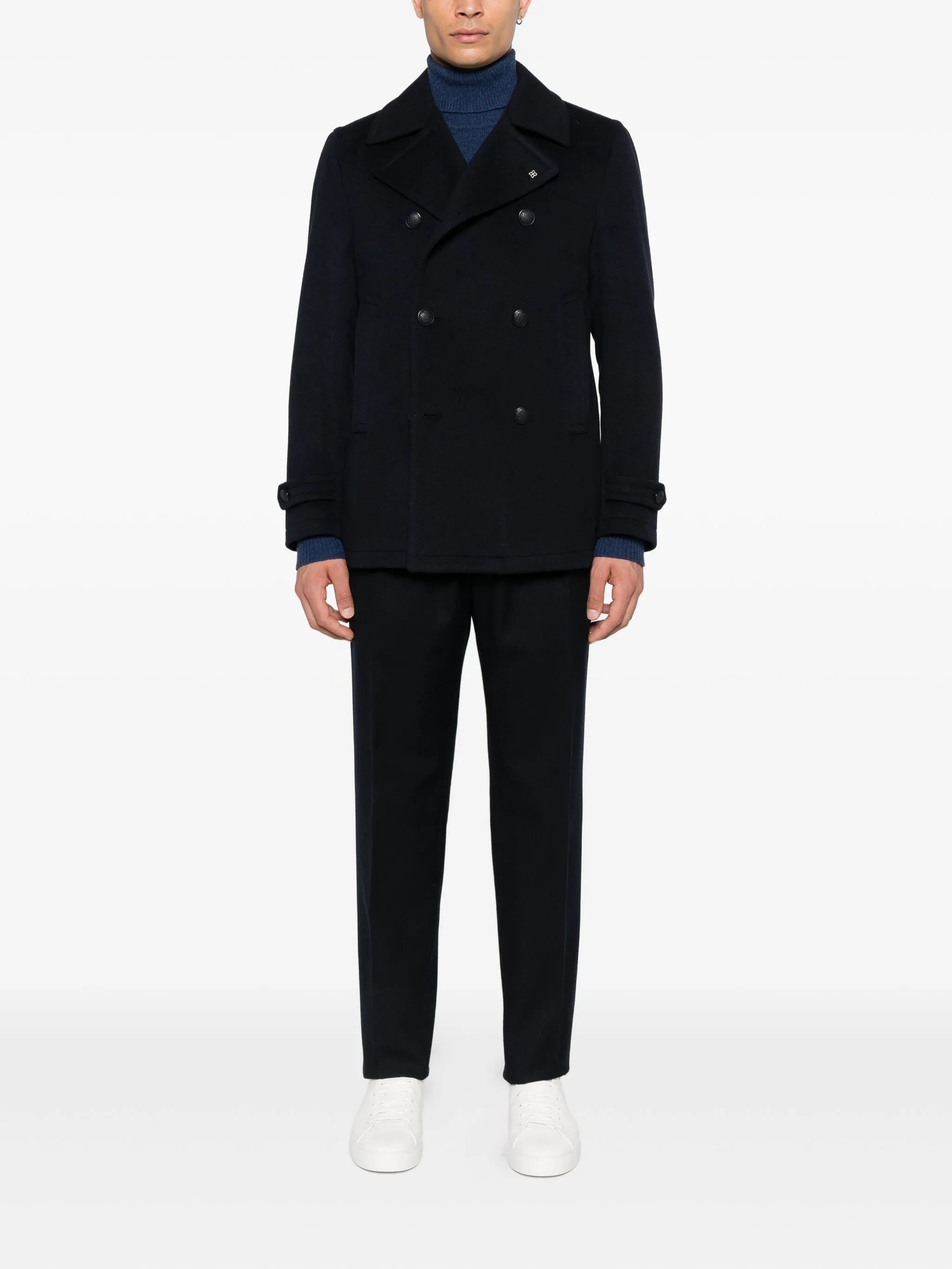 Tagliatore Tagliatore Double-breasted Wool Coat, view 2