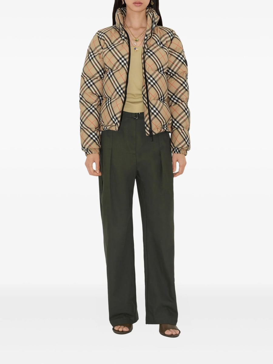 Burberry Burberry Check Ambleside Puffer Jacket, view 5