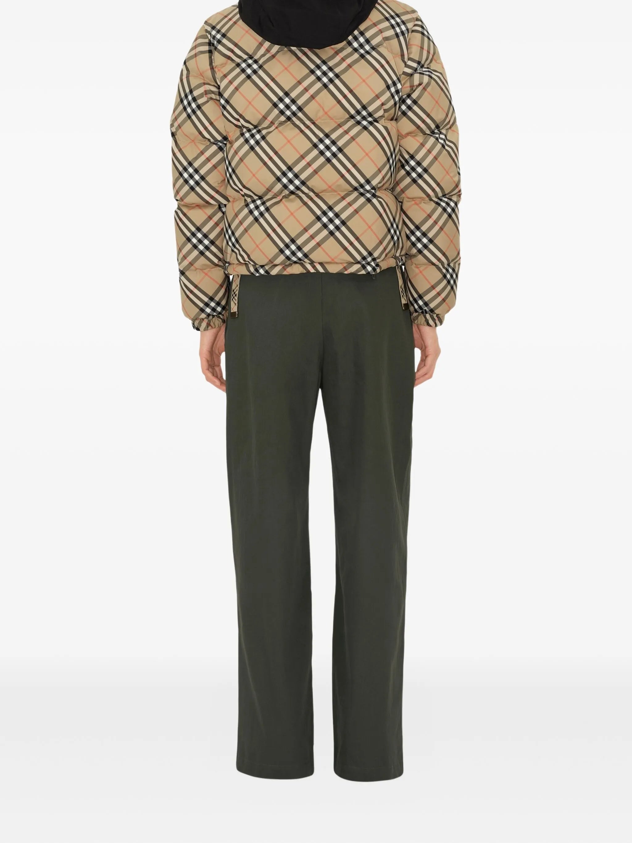 Burberry Burberry Check Ambleside Puffer Jacket, view 2