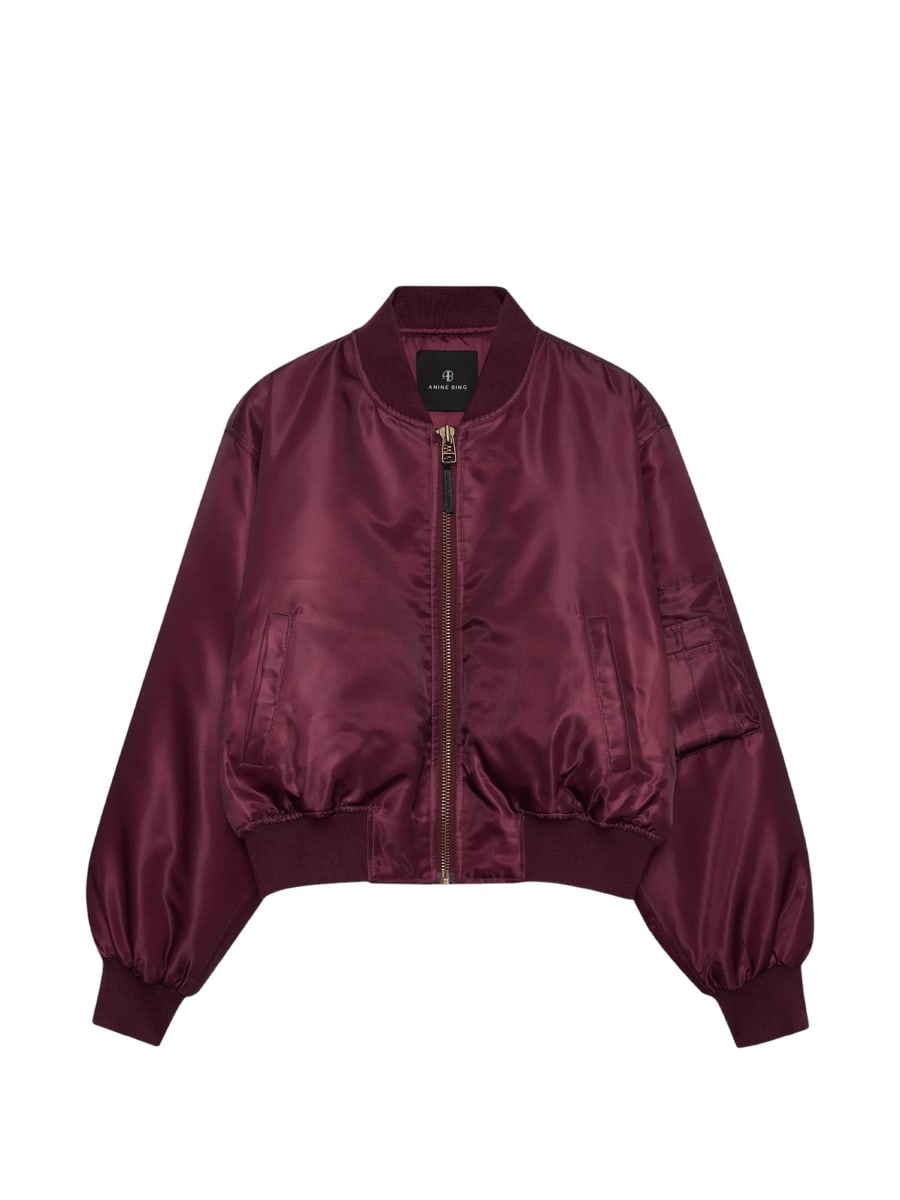 Anine Bing Anine Bing Leon Zip-up Bomber Jacket