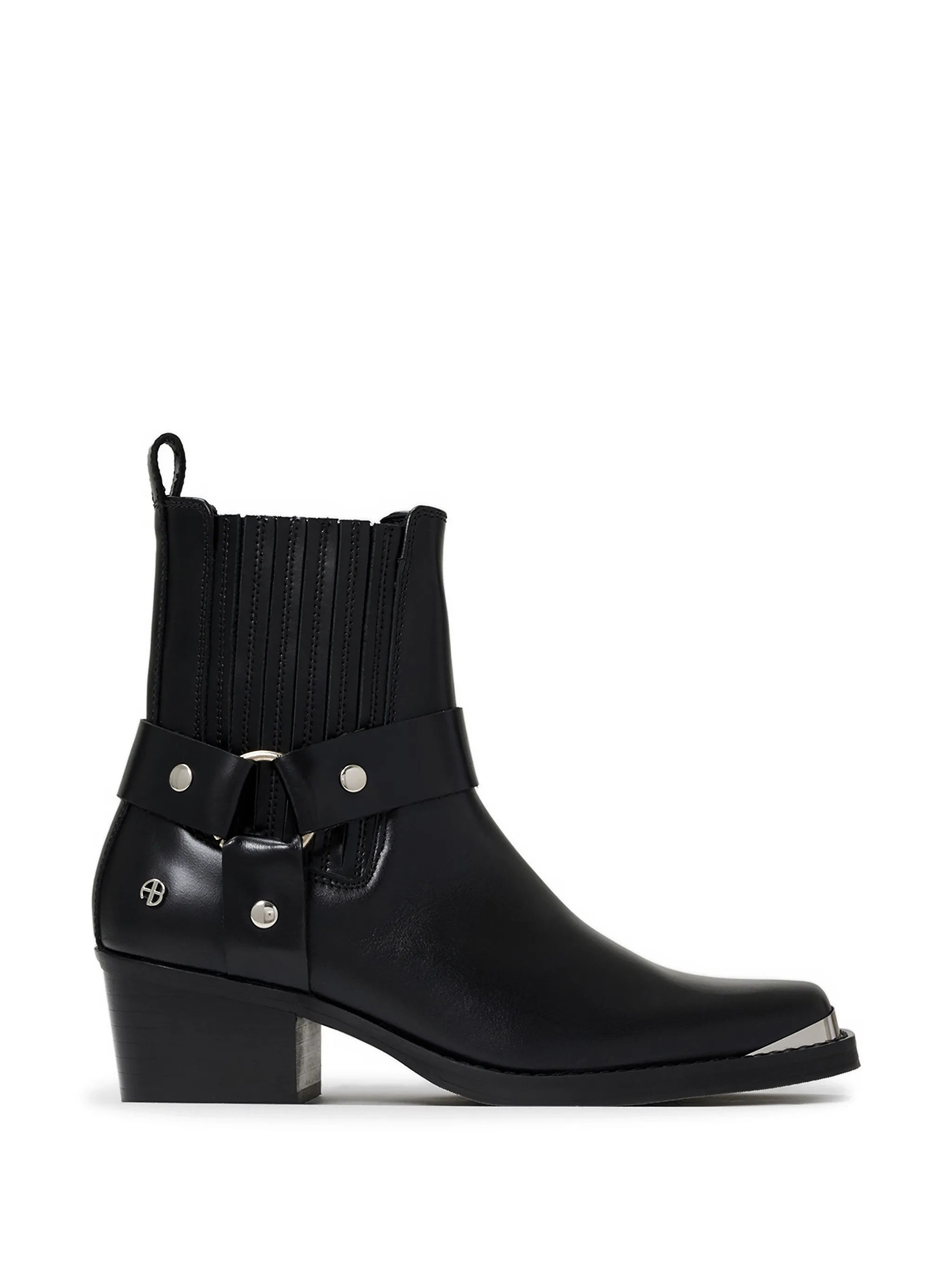 Anine Bing Anine Bing Mid Biker Boots - Black