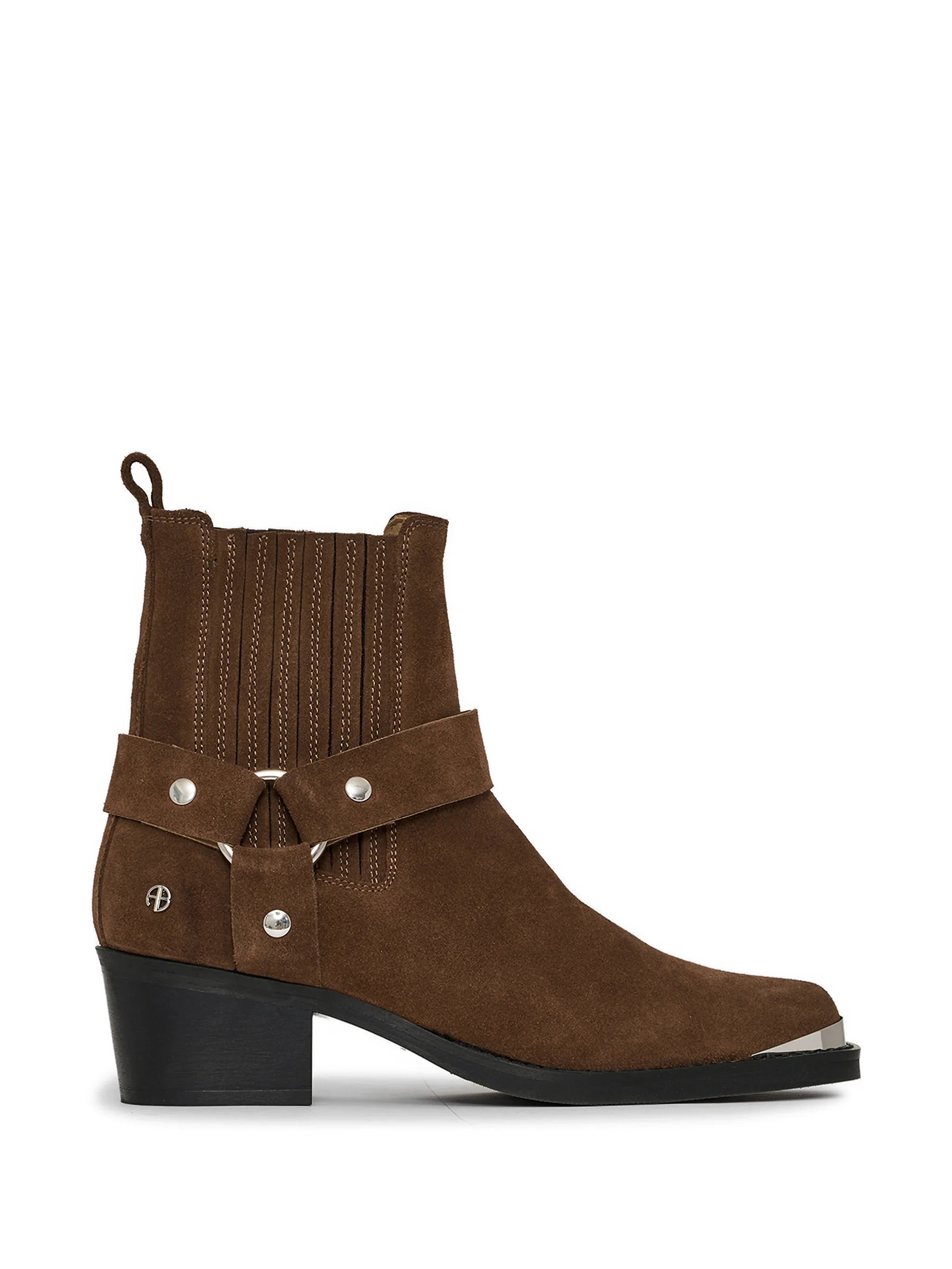 Anine Bing Anine Bing Mid Biker Boots - Tobacco