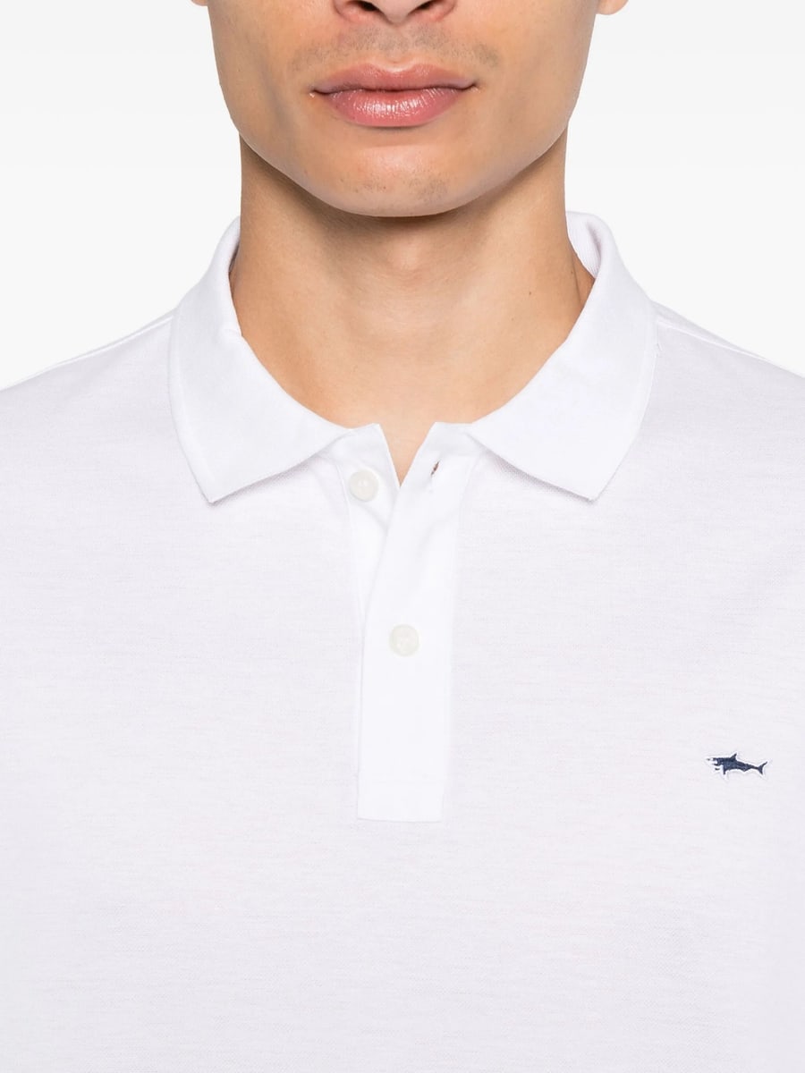 Paul & Shark Paul & Shark Logo-detail Polo Shirt, view 4