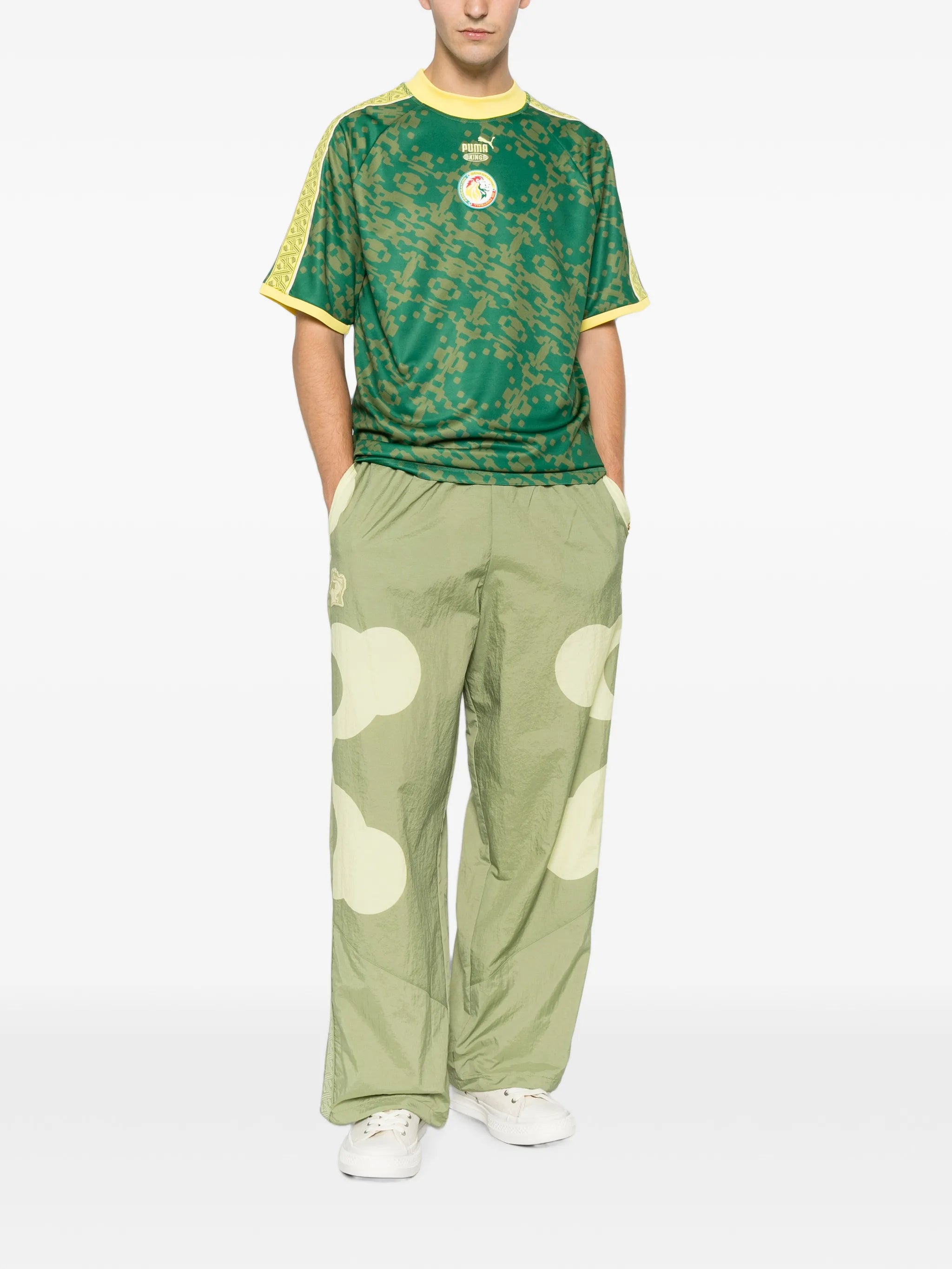 Puma Puma X Senegal X Salehe Bembury King Logo-print T-shirt, view 2