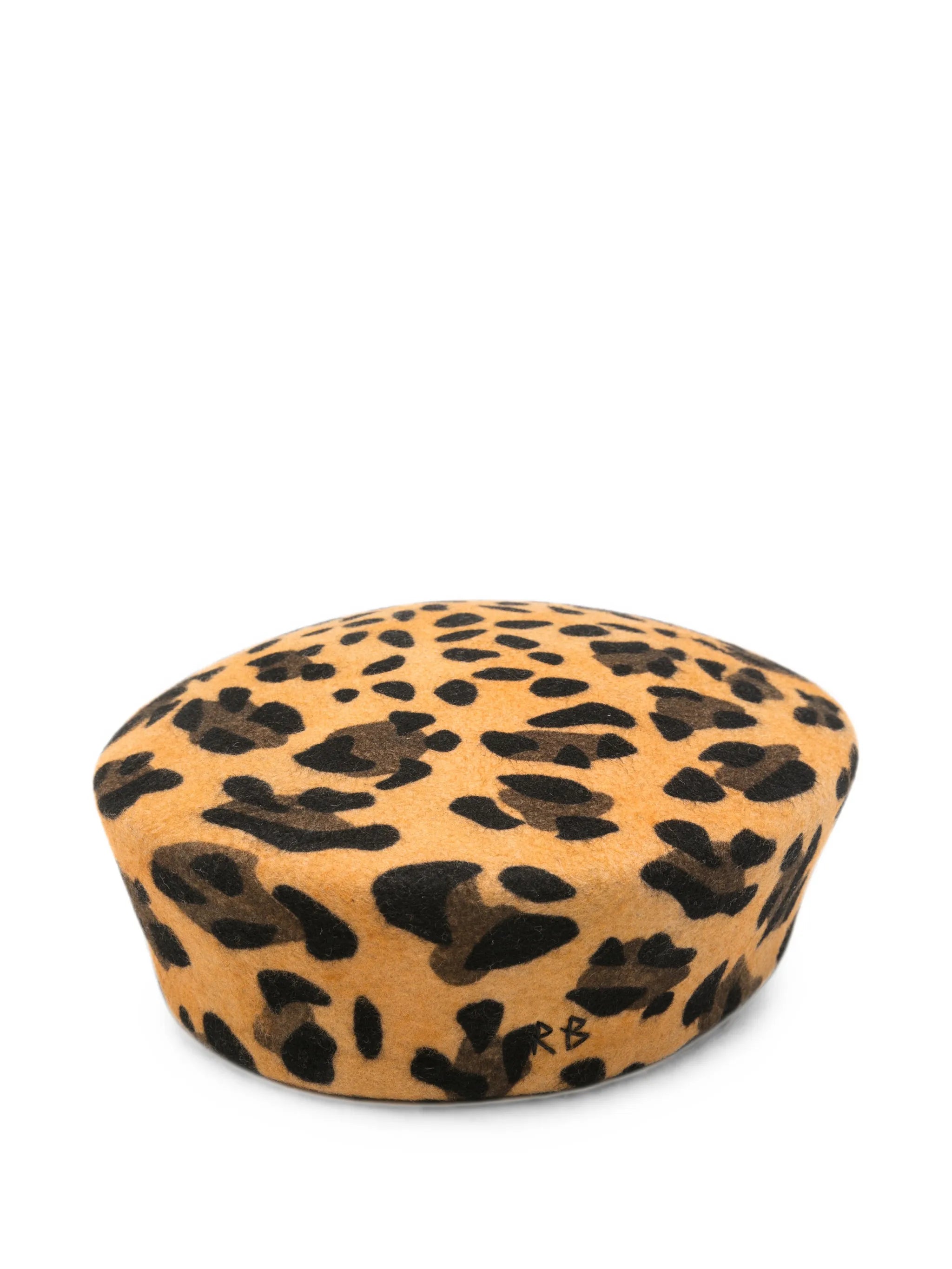Ruslan Baginskiy Ruslan Baginskiy Leopard-print Beret