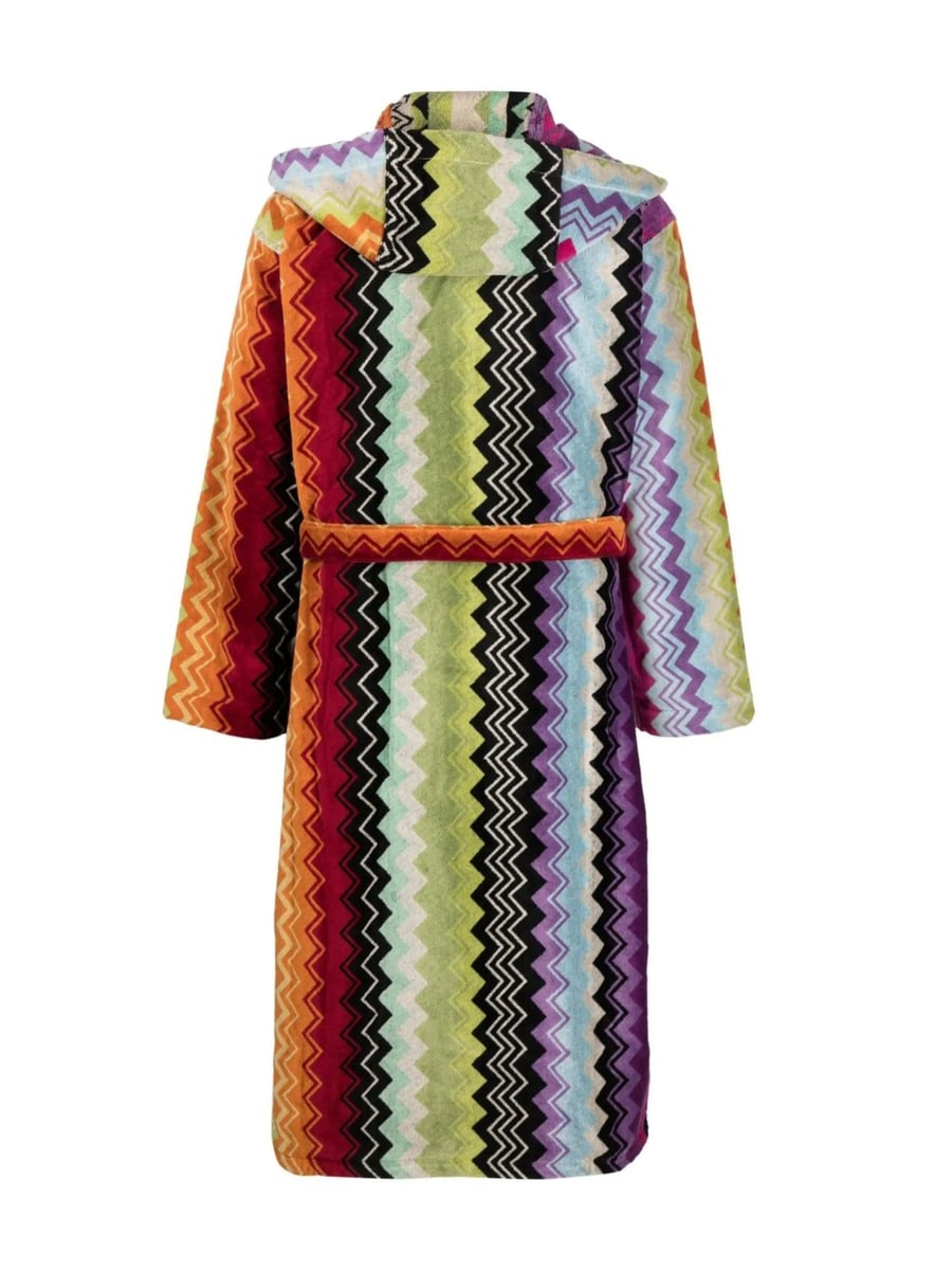 Missoni Home Missoni Home Zig-zag Print Bath Robe, view 3