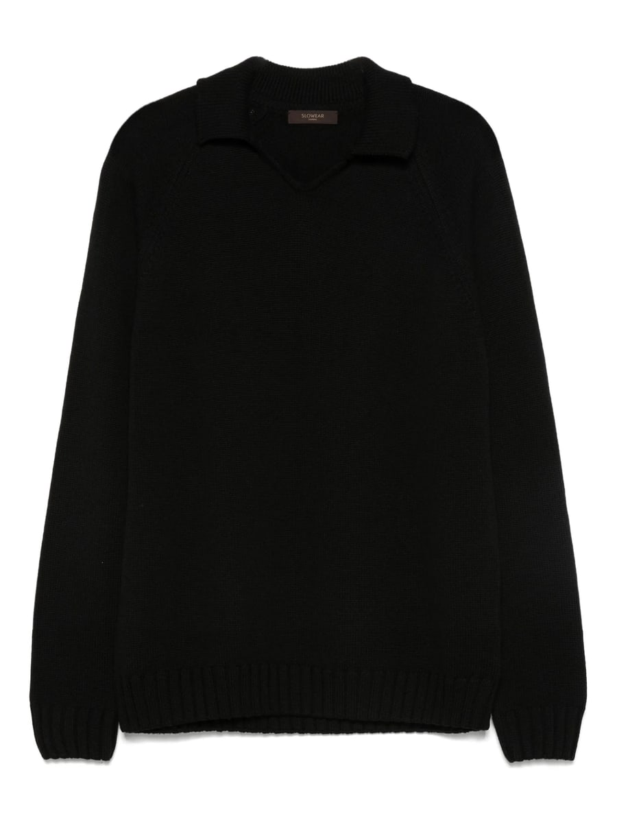 Zanone Zanone Polo-neck Wool Sweater
