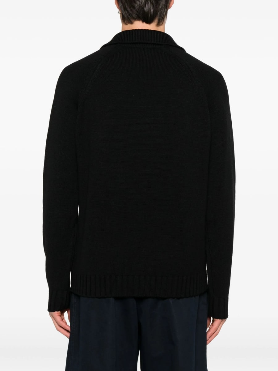 Zanone Zanone Polo-neck Wool Sweater, view 2