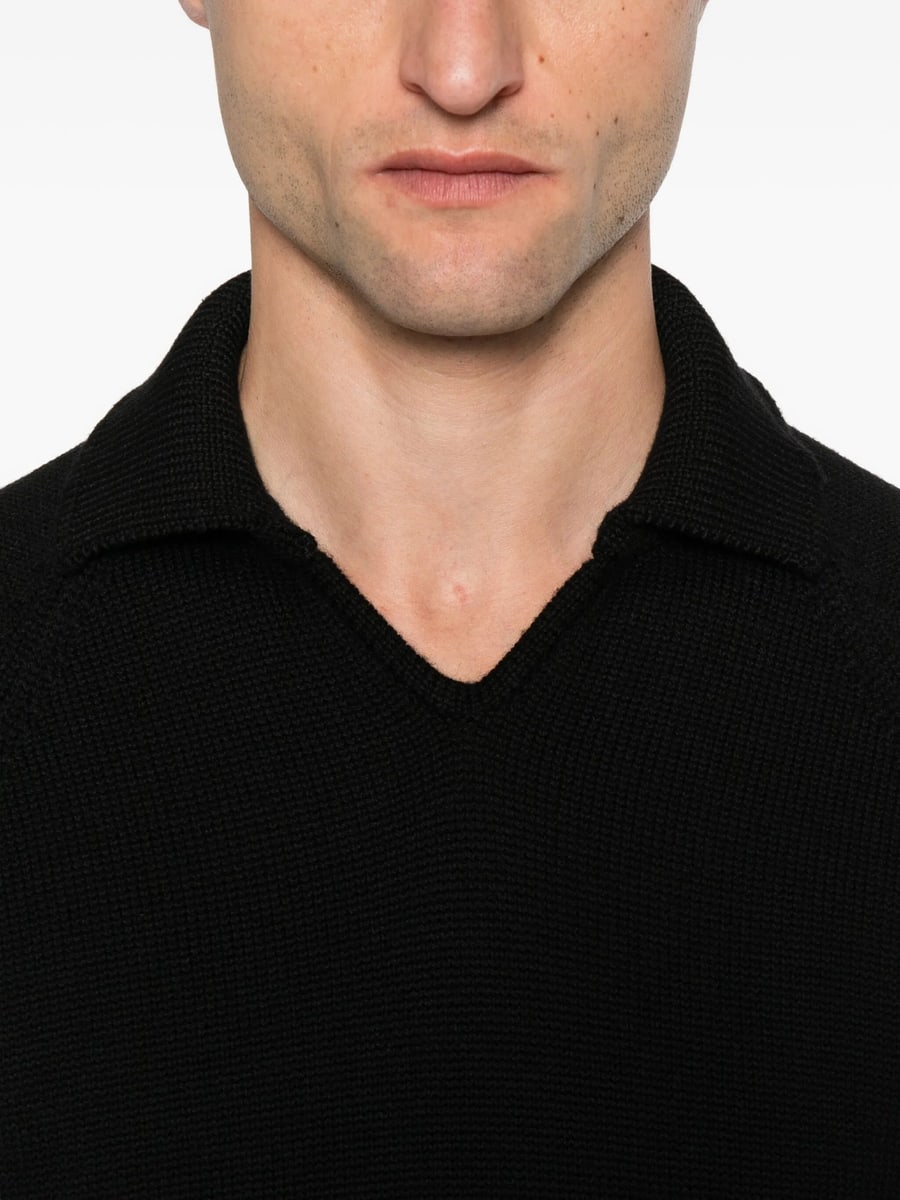 Zanone Zanone Polo-neck Wool Sweater, view 3