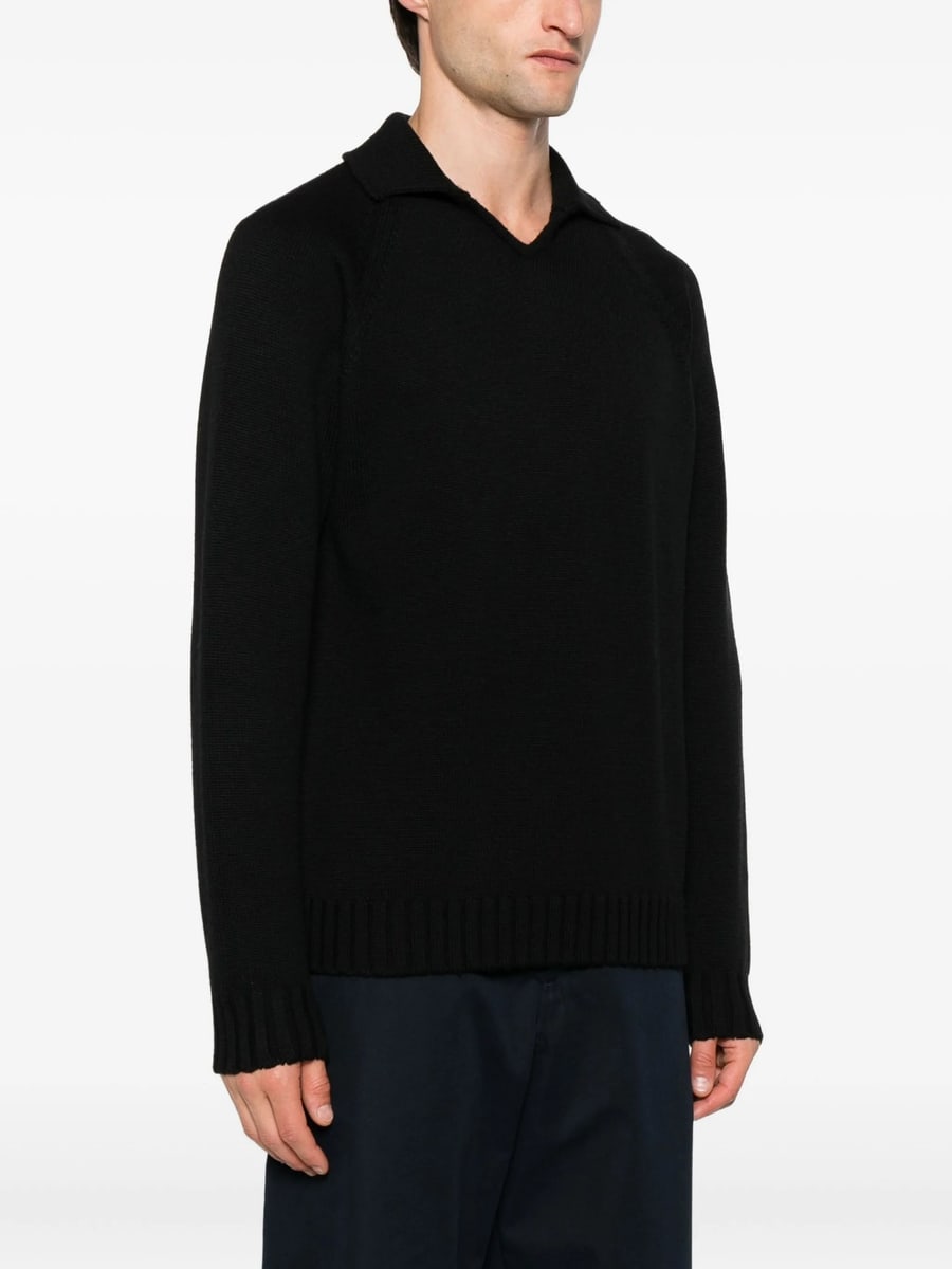 Zanone Zanone Polo-neck Wool Sweater, view 4