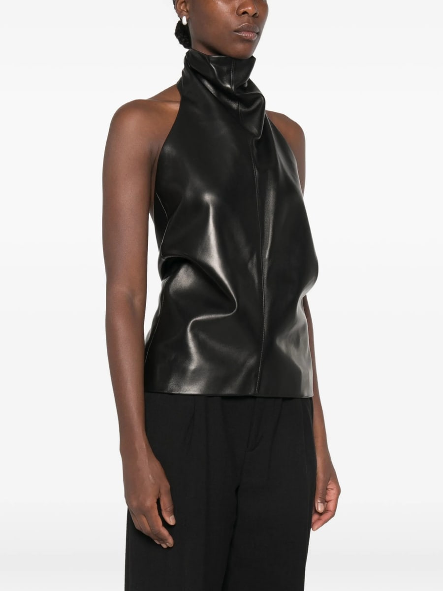 Khaite Khaite Rone Halterneck Top, view 3
