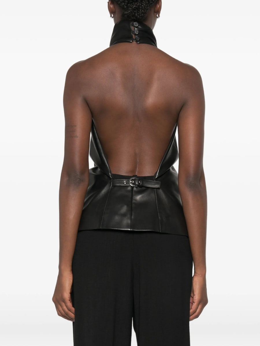 Khaite Khaite Rone Halterneck Top, view 4