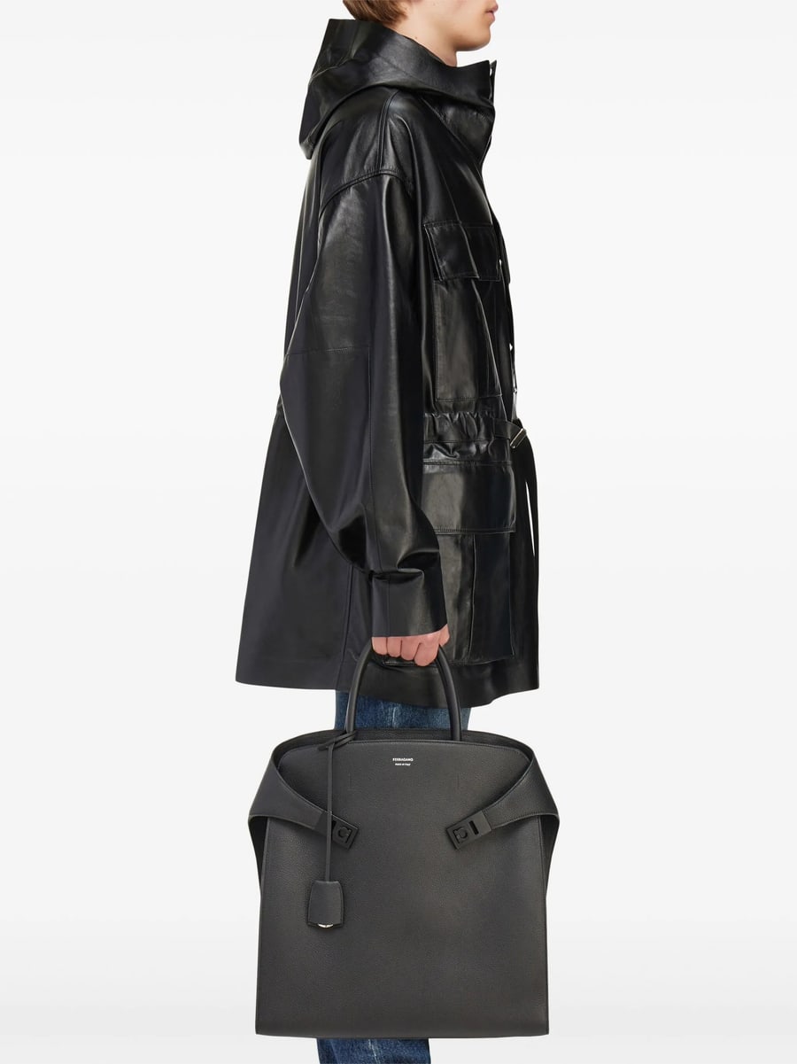 Ferragamo Ferragamo Hug Tote Bag, view 5