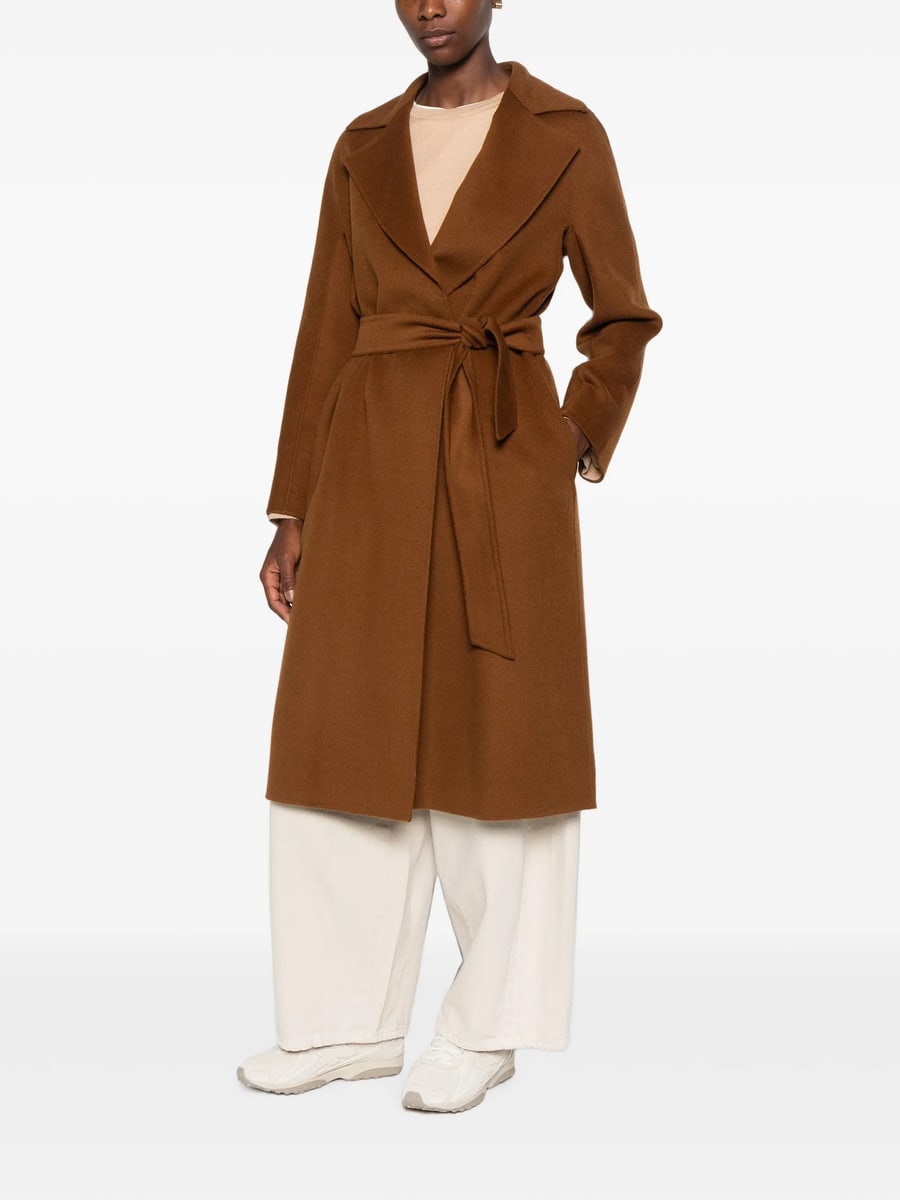 Max Mara Studio Max Mara Studio Belted Notch-lapel Coat, view 3