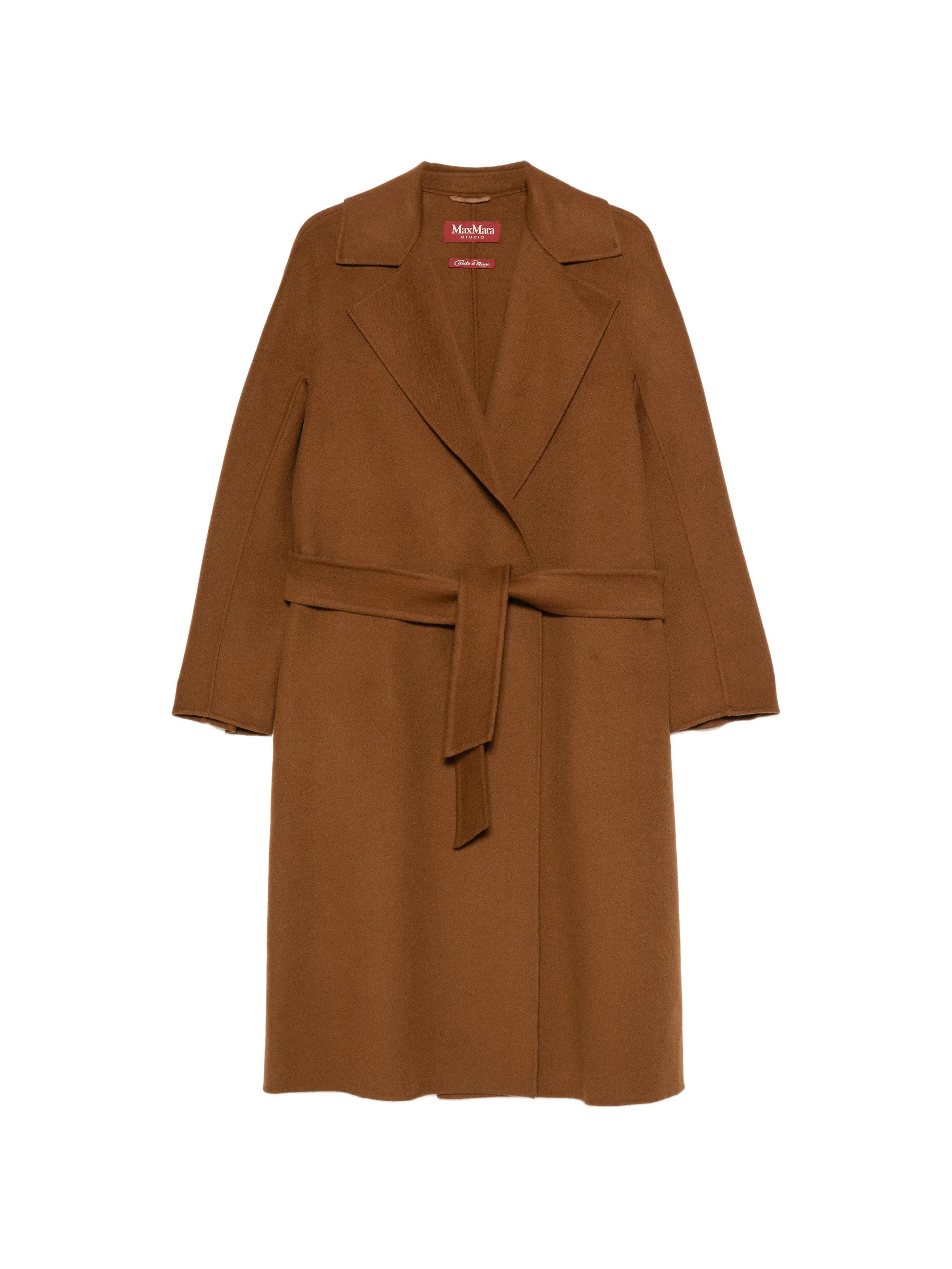Max Mara Studio Max Mara Studio Belted Notch-lapel Coat