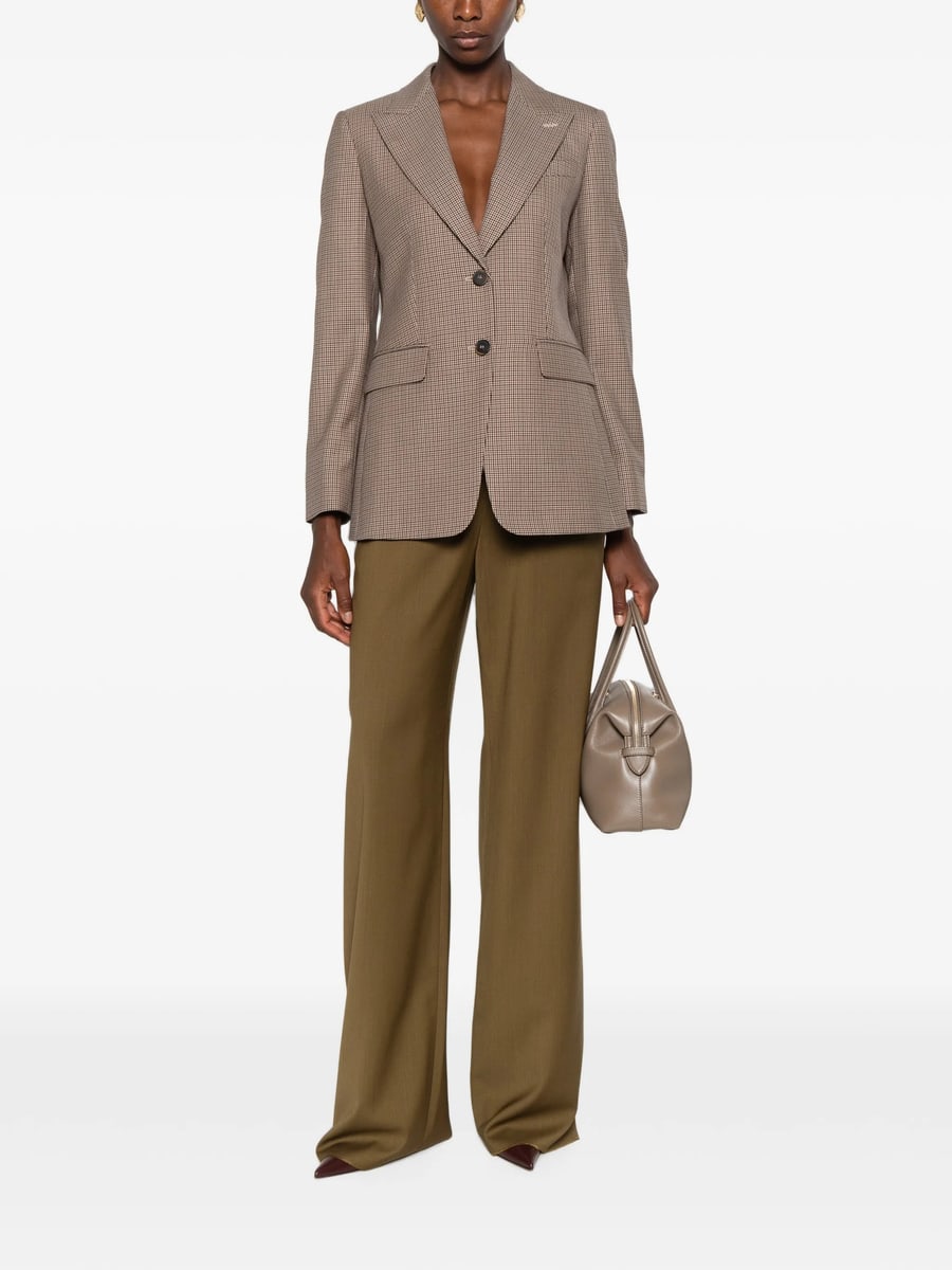 Max Mara Max Mara Caro Houndstooth-pattern Tailored Jacket, view 4