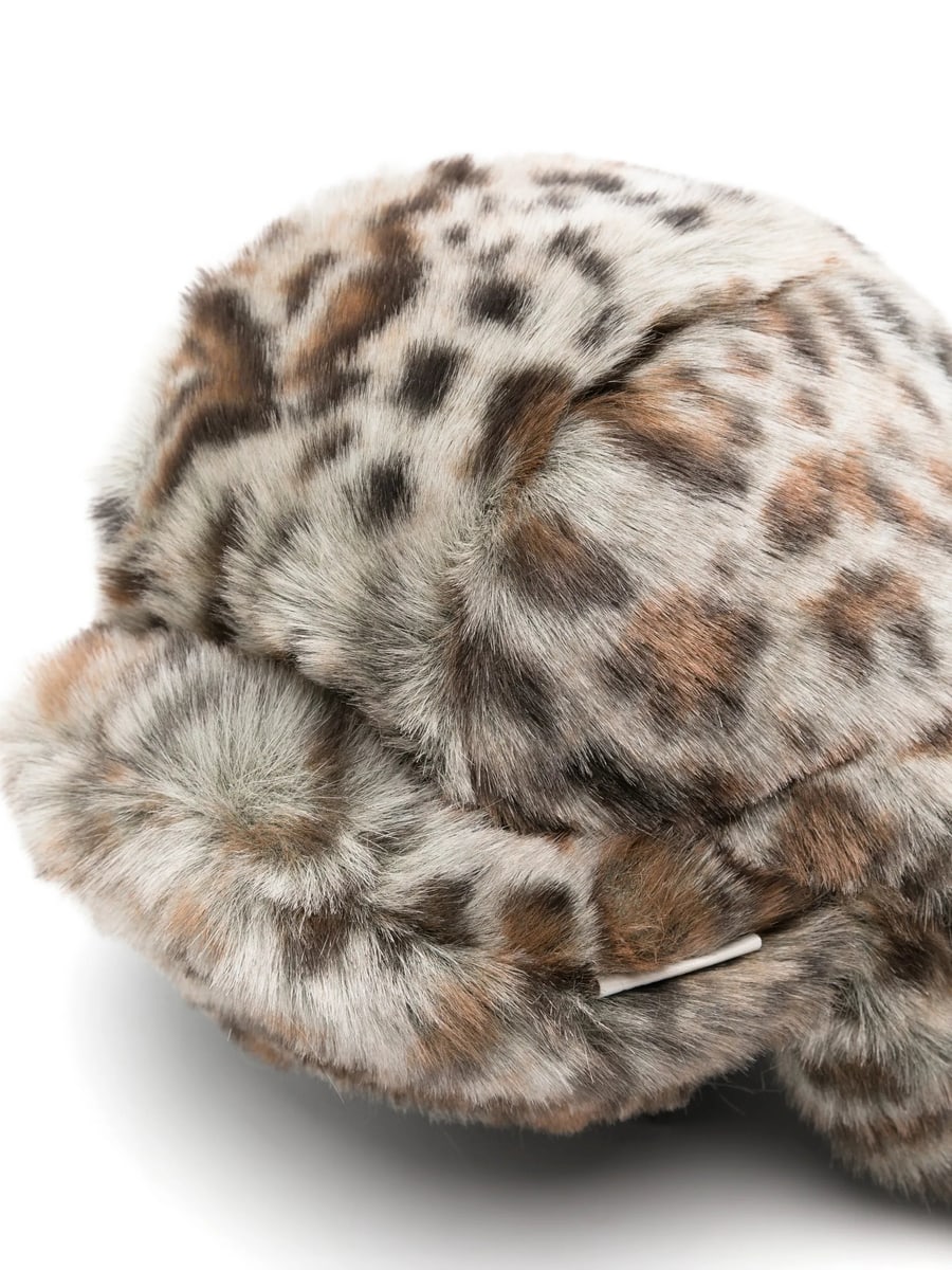Ruslan Baginskiy Ruslan Baginskiy Leopard-print Trapper Hat, view 2