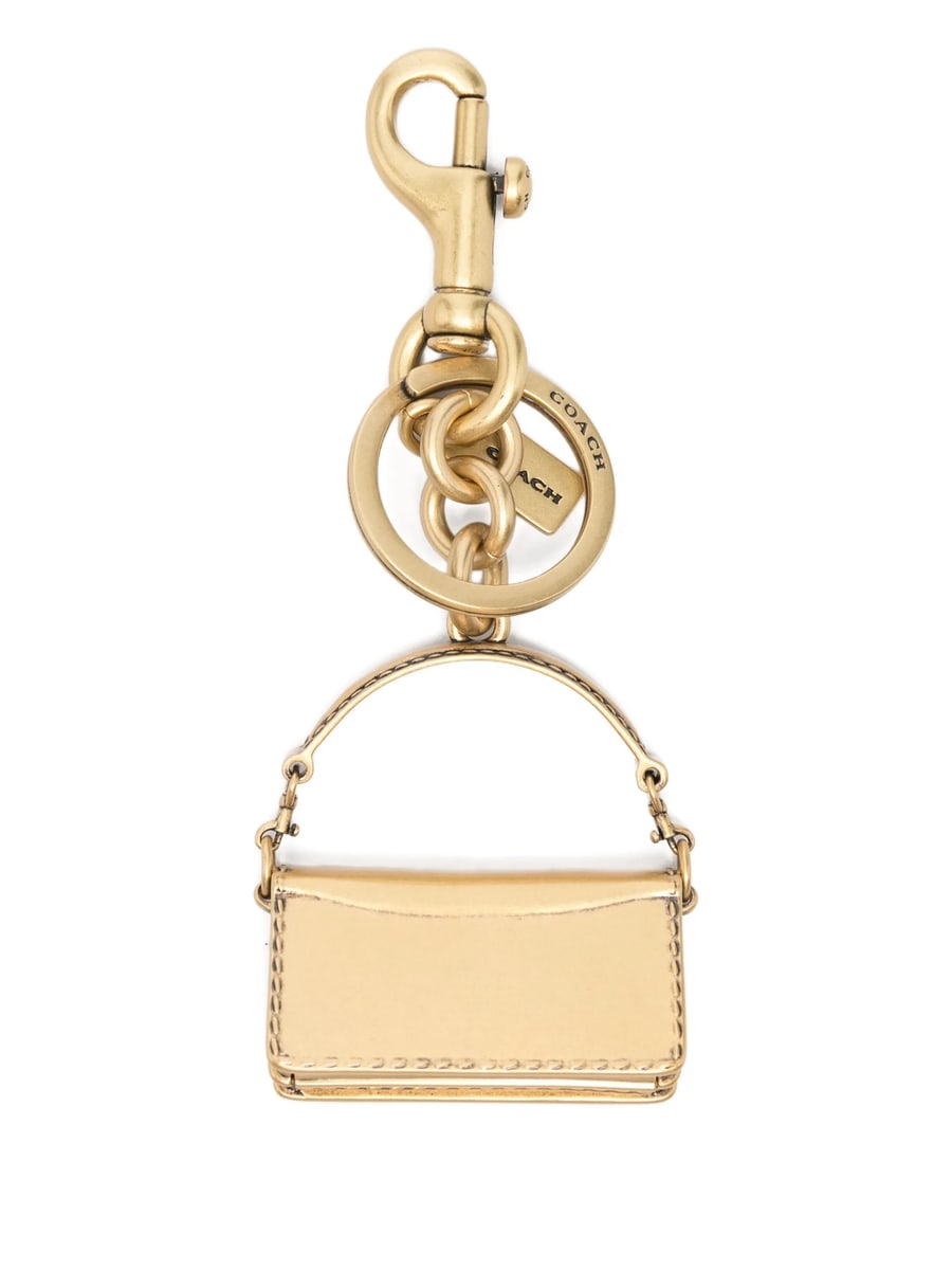 Coach Coach Mini Bag Keyring Chain, view 2