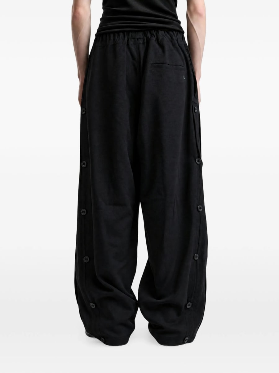 Y-3 Y-3 Button-fastening Belted Trousers, view 3