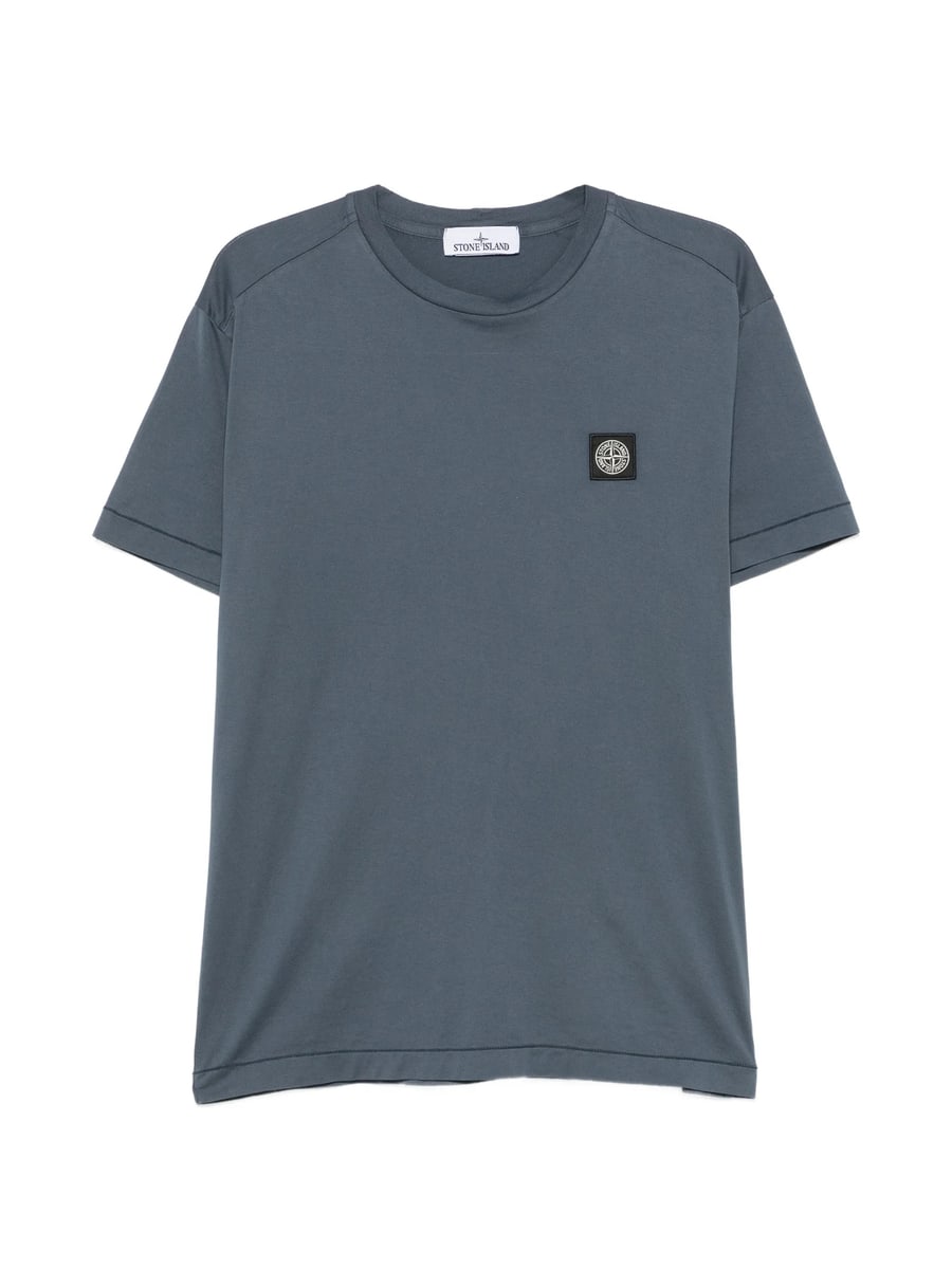 Stone Island Stone Island Logo-patch T-shirt