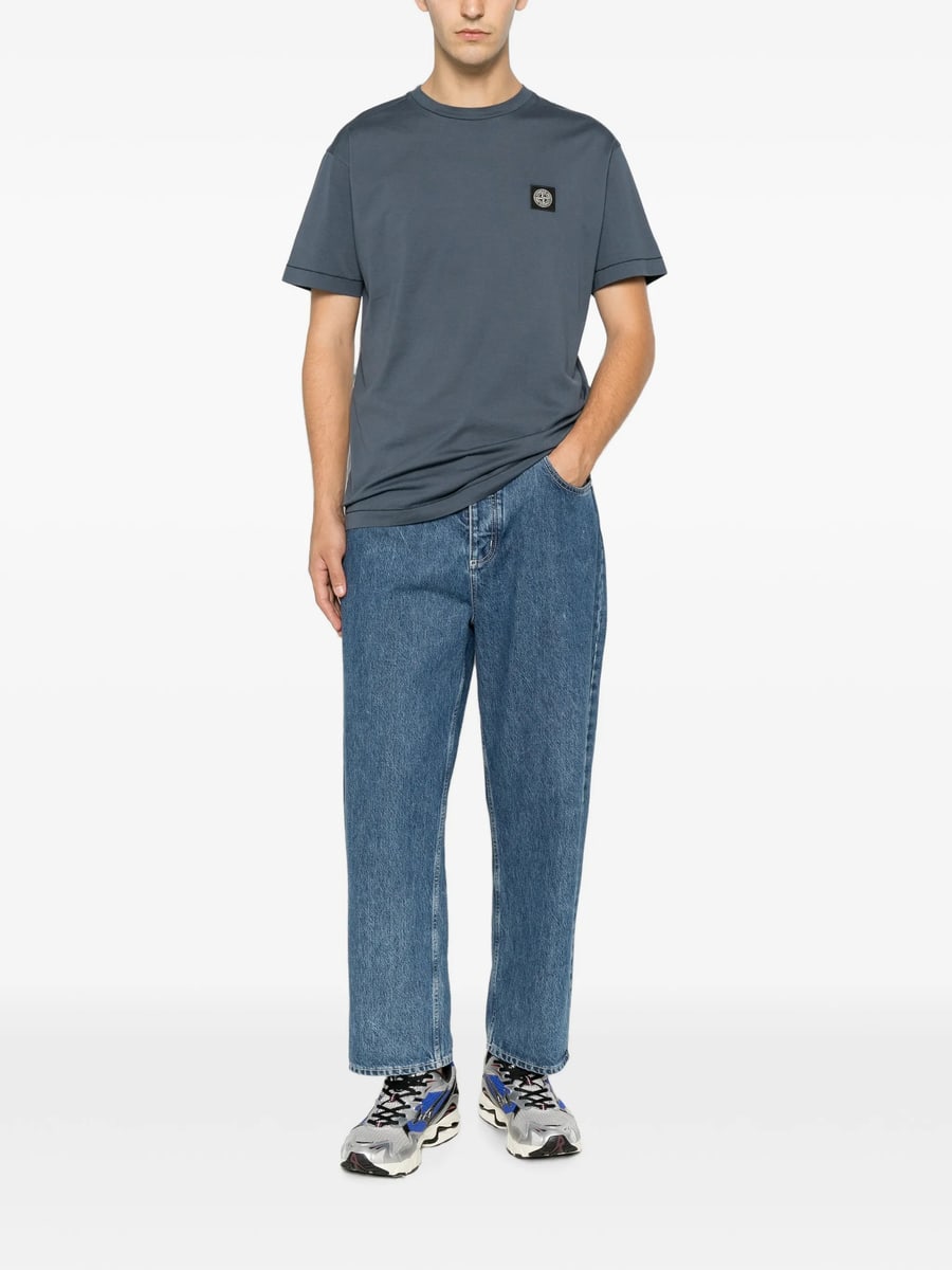 Stone Island Stone Island Logo-patch T-shirt, view 5
