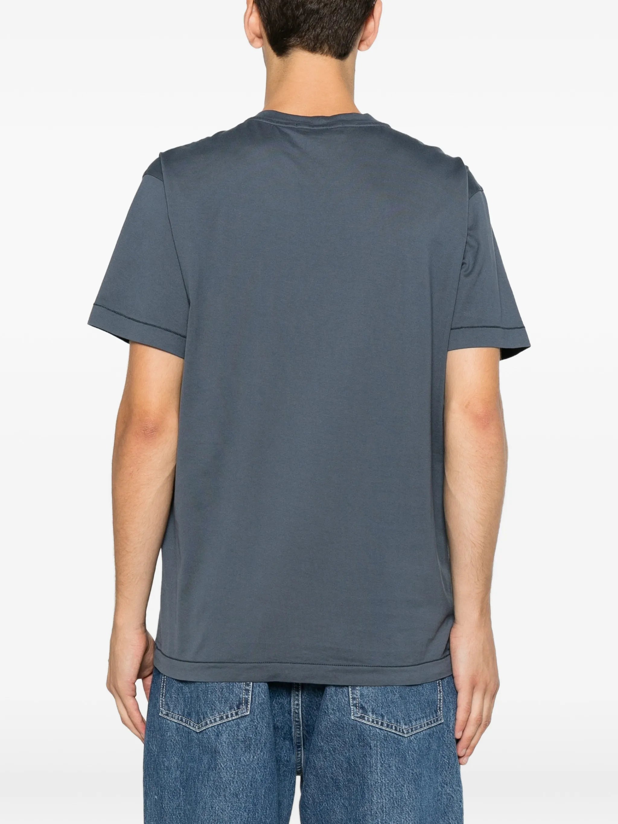 Stone Island Stone Island Logo-patch T-shirt, view 2