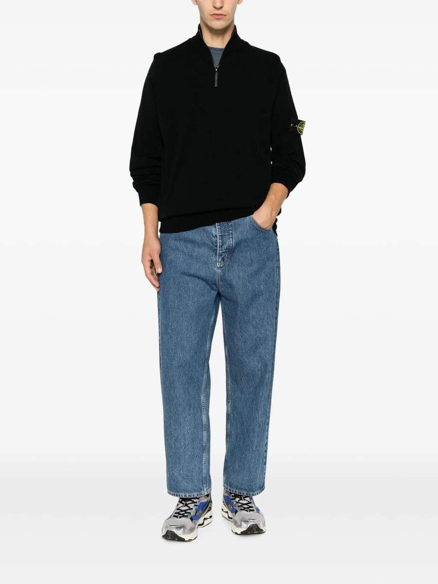Stone Island Stone Island Quarter-zip Sweater, view 4