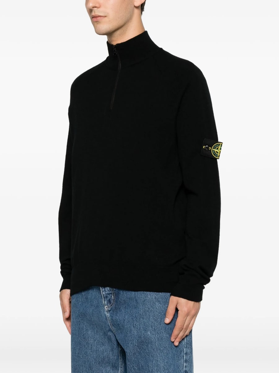 Stone Island Stone Island Quarter-zip Sweater, view 5